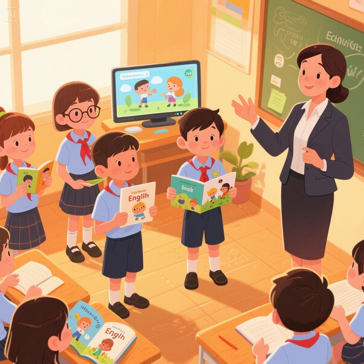 儿童英语故事创作与分享活动？