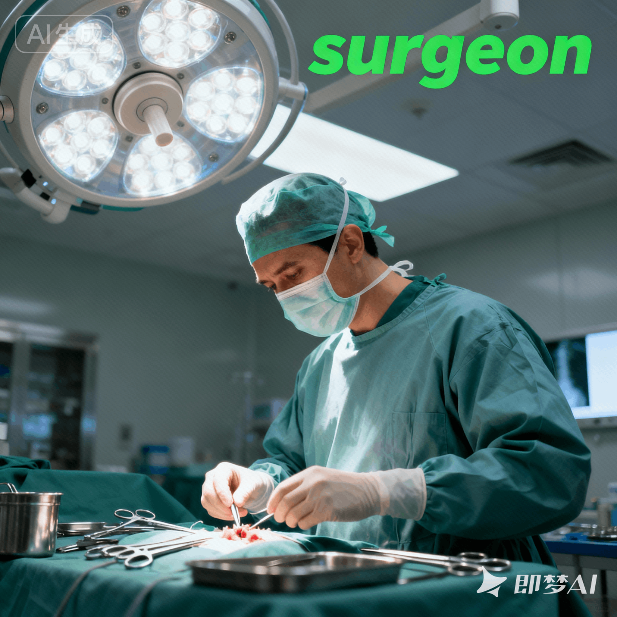 surgeon是什么意思_surgeon怎么读_音标'sɜ-dʒən