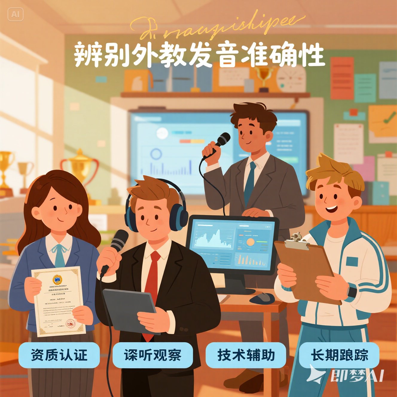 如何辨别外教的发音是否准确？