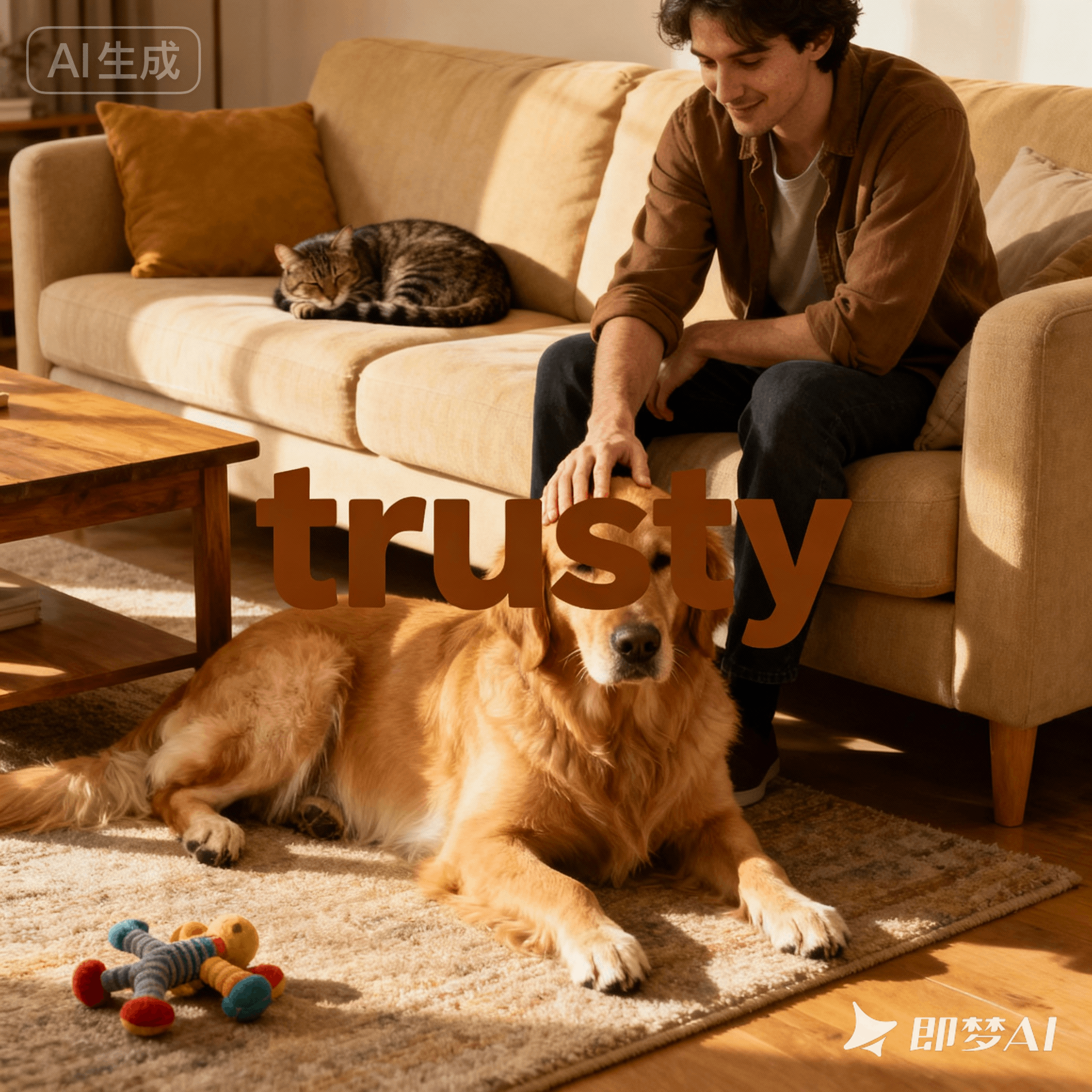 trusty是什么意思_trusty怎么读_音标'trʌstɪ