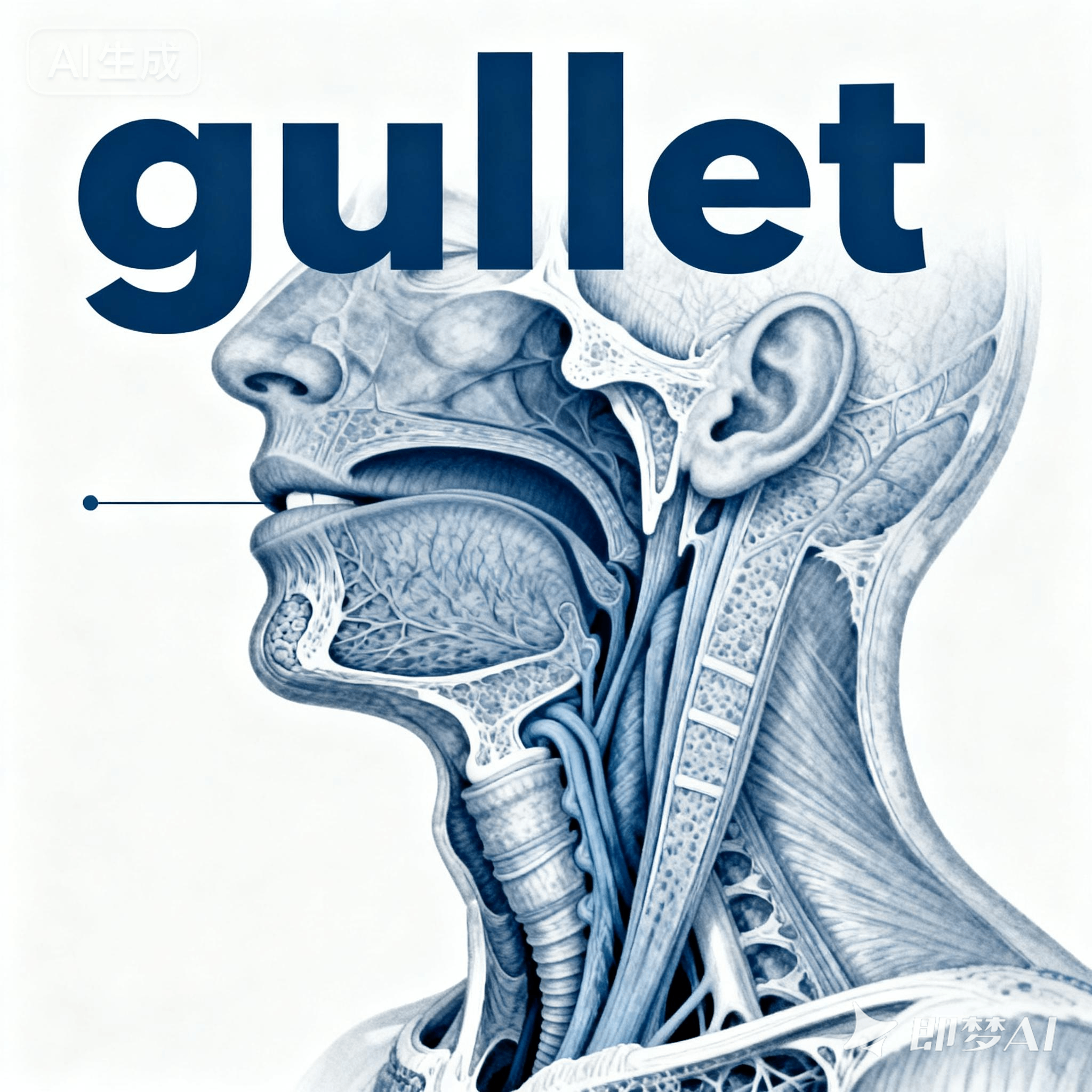 gullet是什么意思_gullet怎么读_音标ˈgʌlɪt