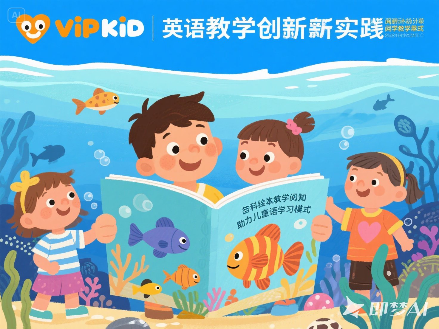 英语绘本阅读与海洋生物认识？