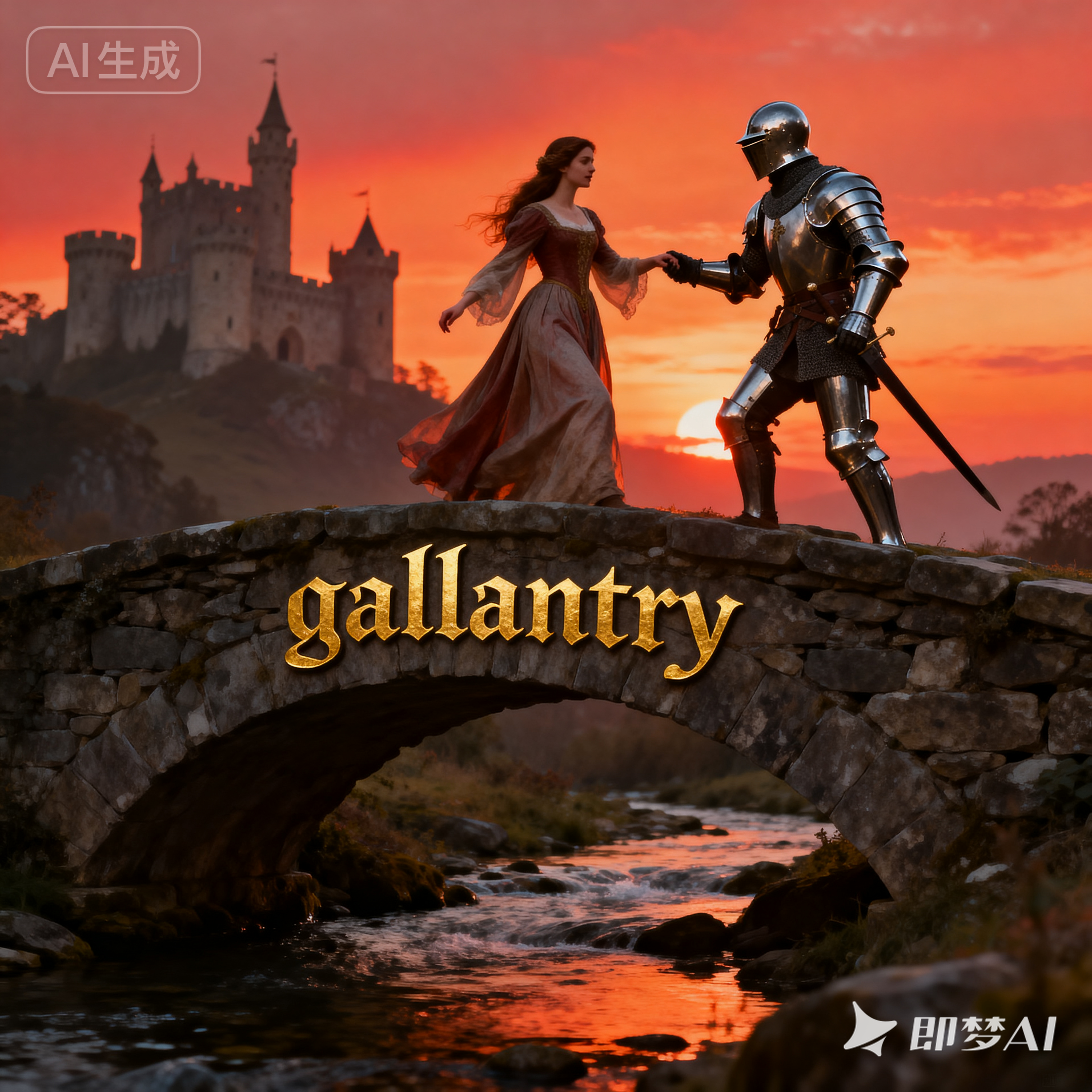 gallantry是什么意思_gallantry怎么读_音标'ɡæləntrɪ