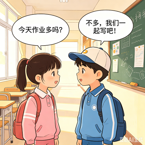 三年级英语自编小对话