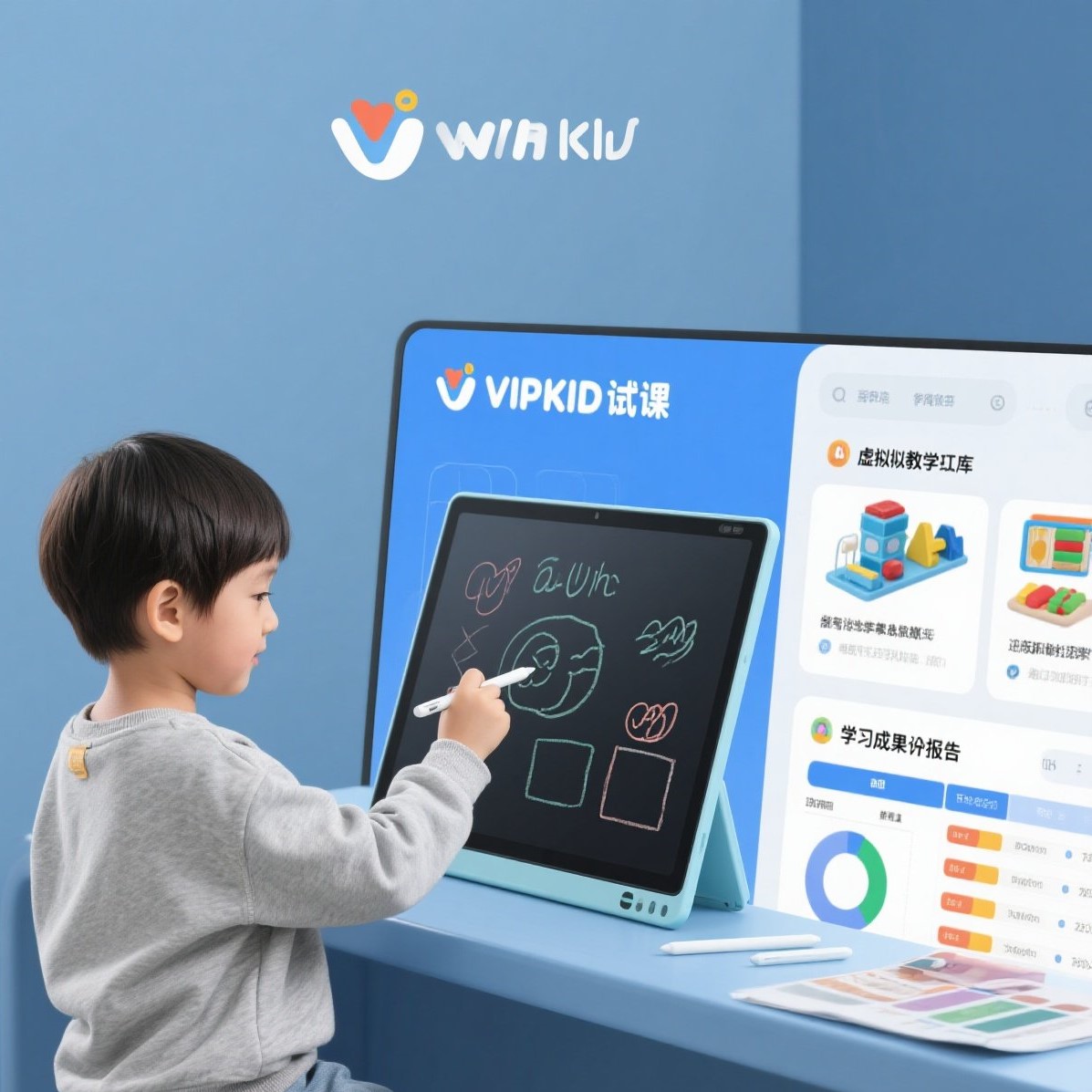 VIPKID 试听课的学习工具有哪些？