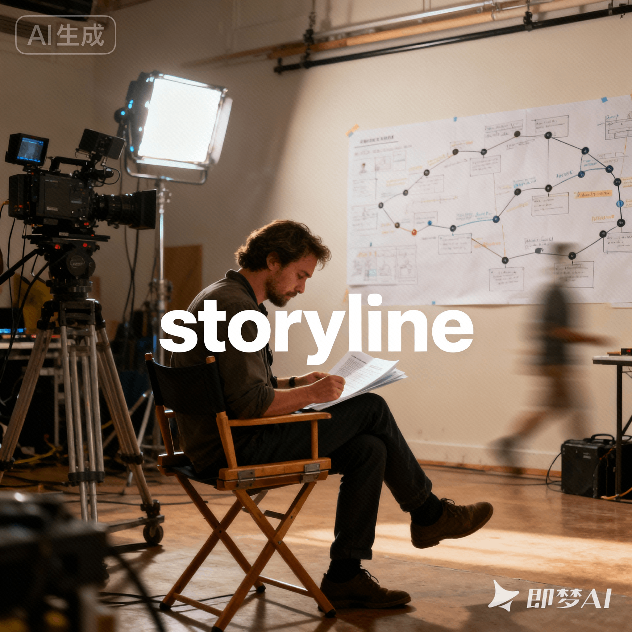 storyline是什么意思_storyline怎么读_音标ˈstɔ-rɪlaɪn