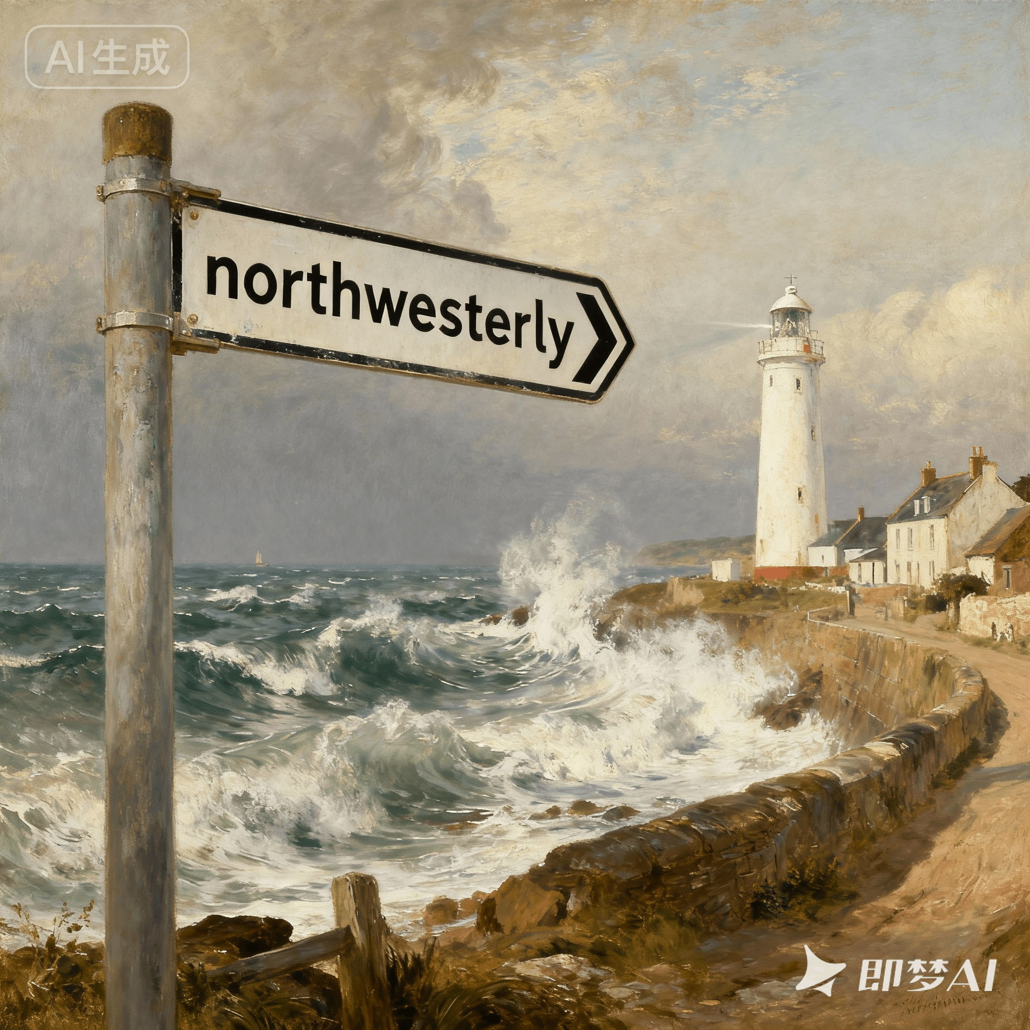 northwesterly是什么意思_northwesterly怎么读_音标'nɔ-θ'westəlɪ