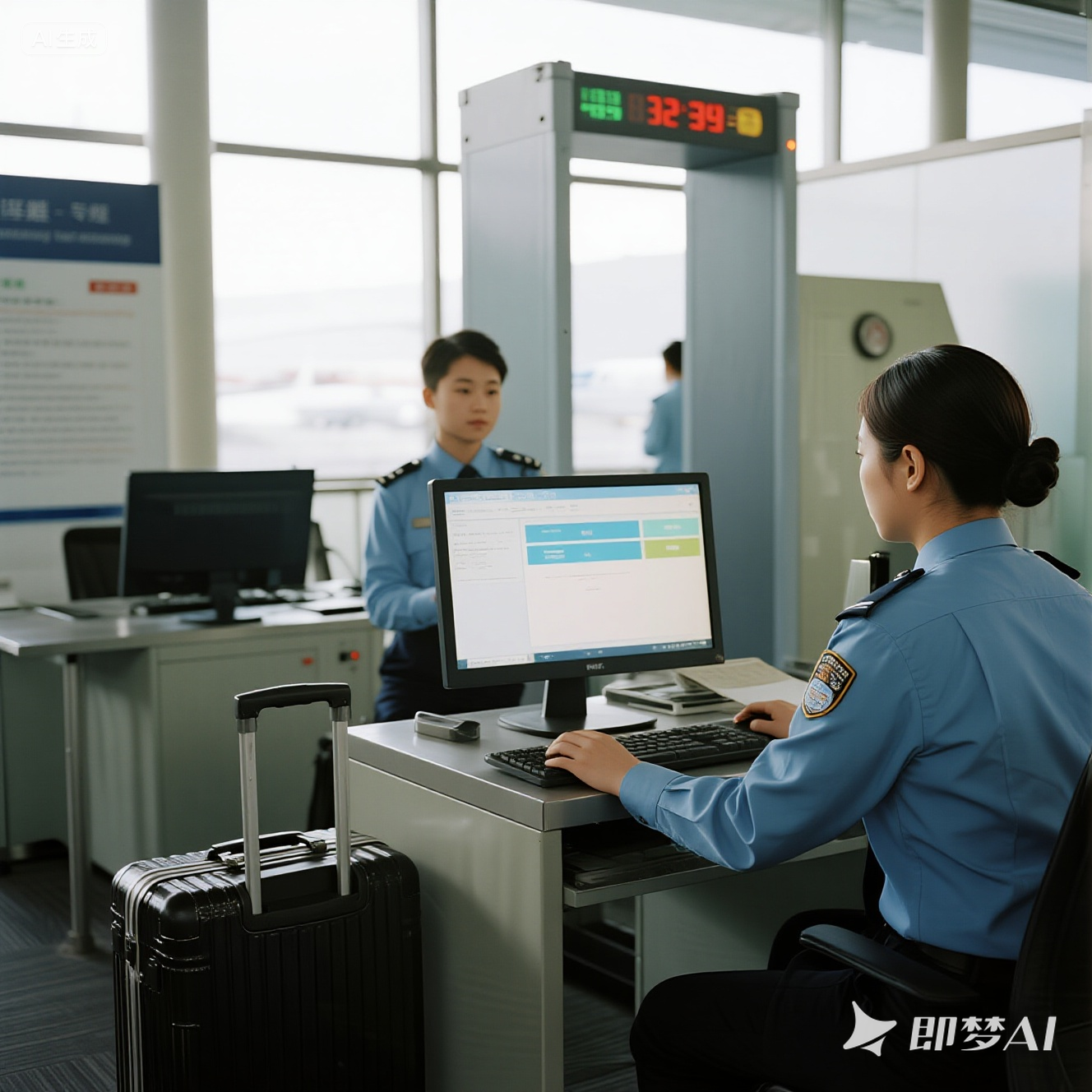 英语机场安检模拟：决策制定？