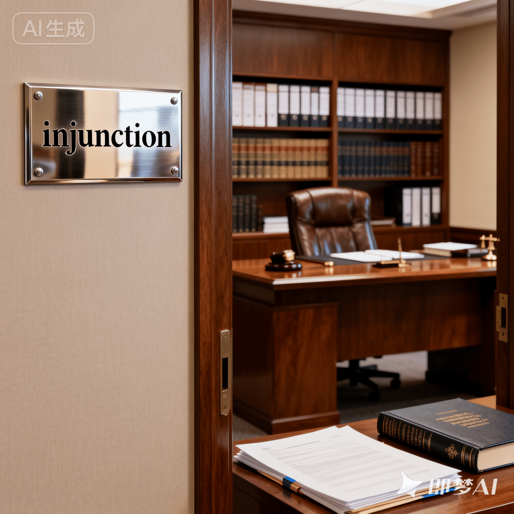 injunction是什么意思_injunction怎么读_音标ɪnˈdʒʌŋkʃn