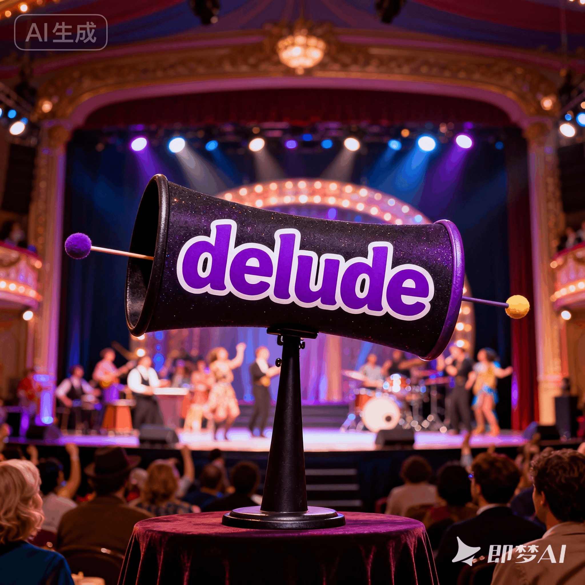 delude是什么意思_delude怎么读_音标dɪ'lu-d