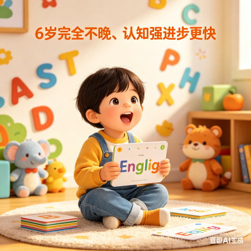 6岁英语启蒙晚吗