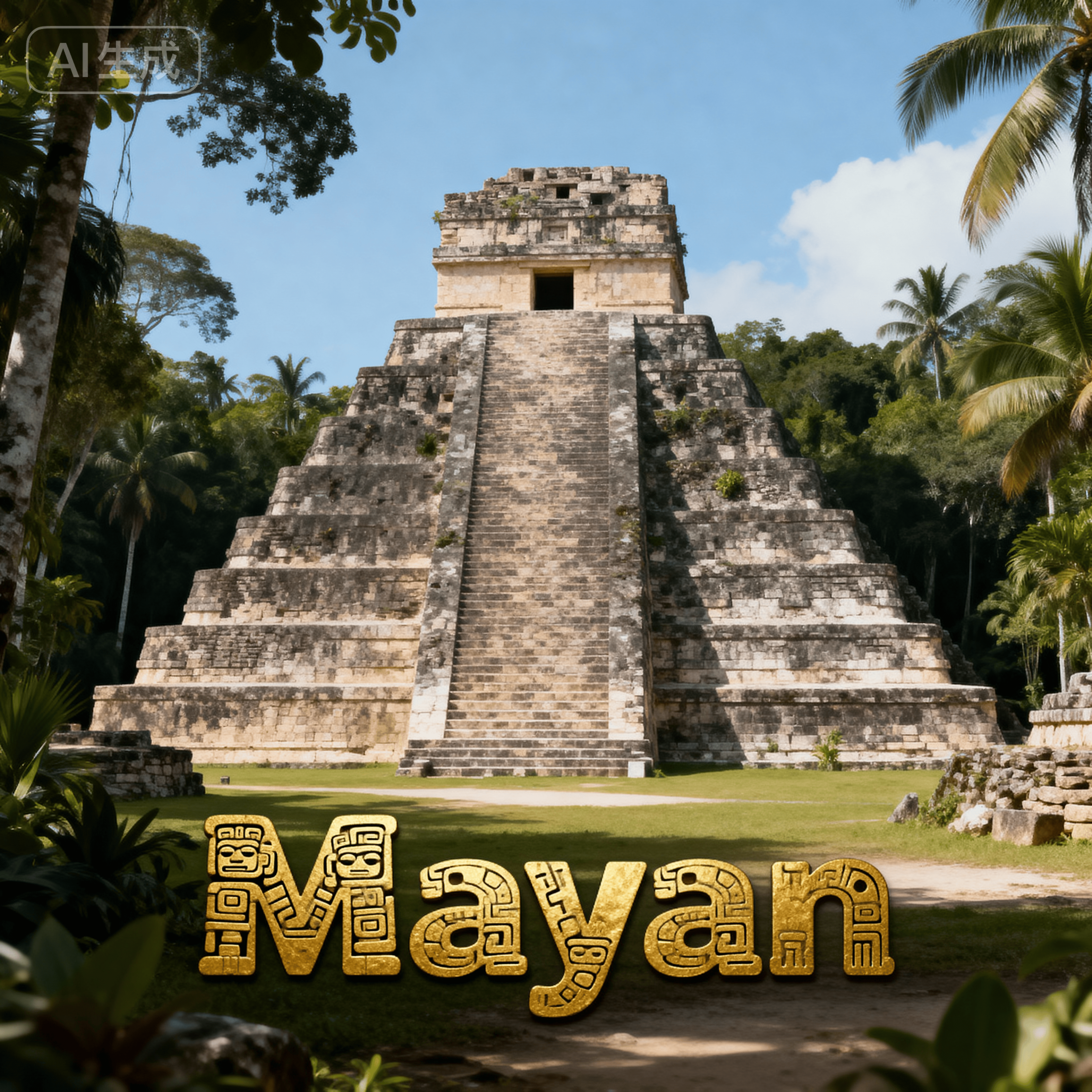 Mayan是什么意思_Mayan怎么读_音标'mɑ-jən