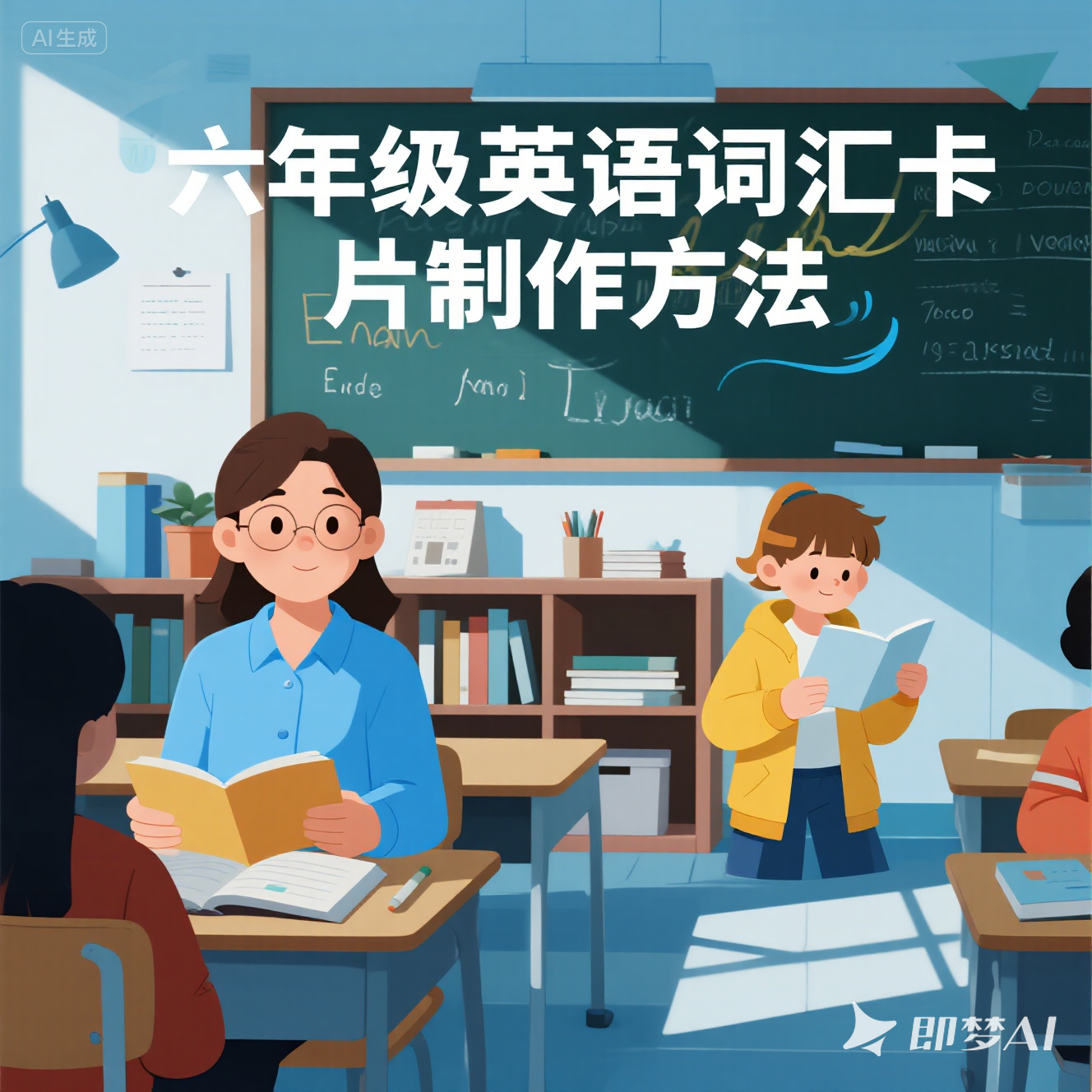 六年级英语词汇卡片制作方法？