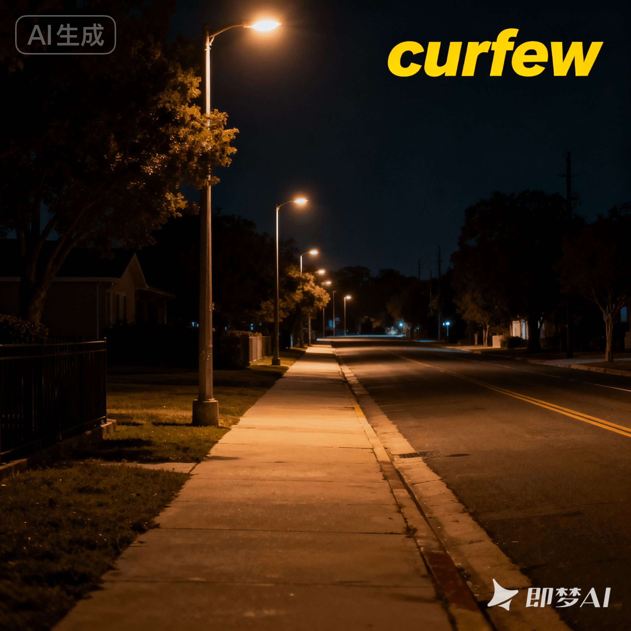 curfew是什么意思_curfew怎么读_音标ˈkɜ-fju-