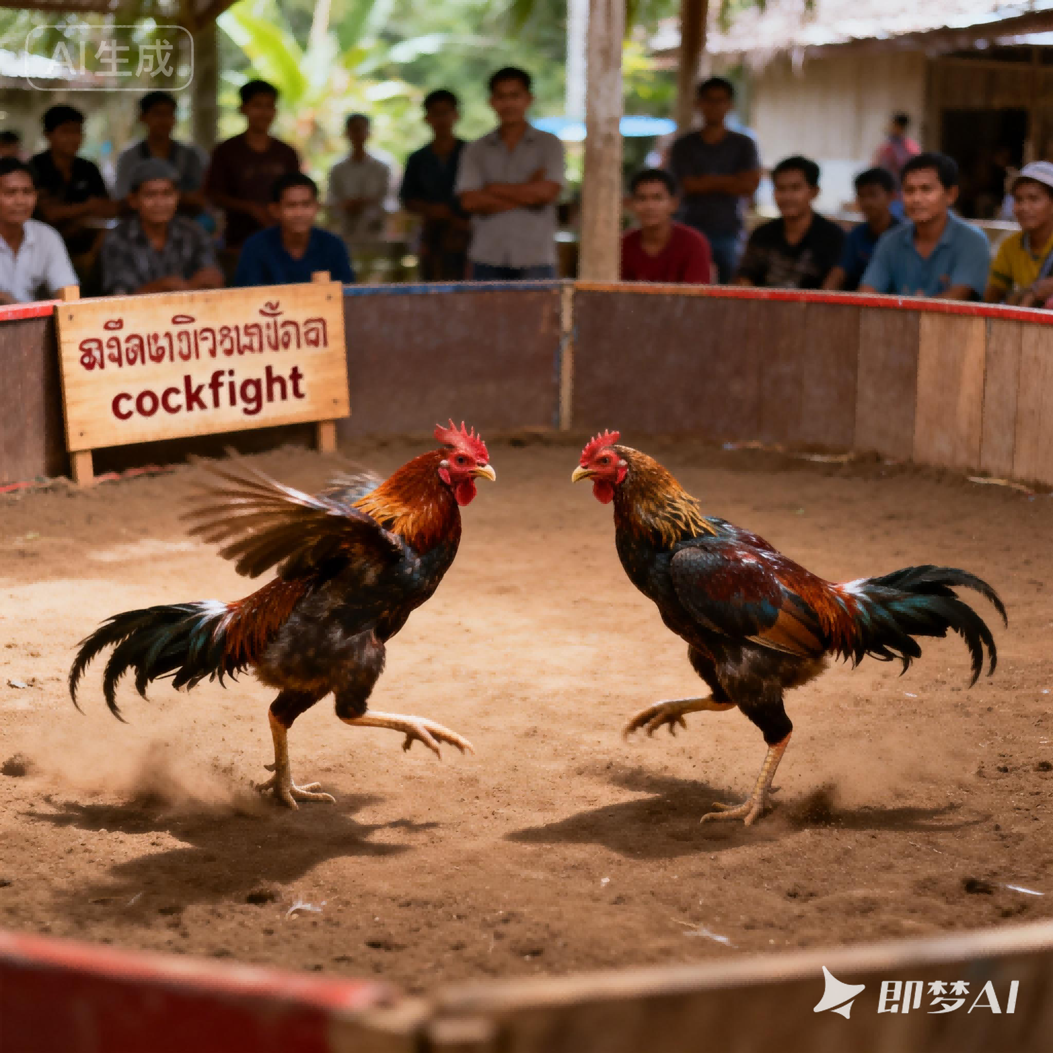 cockfight是什么意思_cockfight怎么读_音标ˈkɒkfaɪt