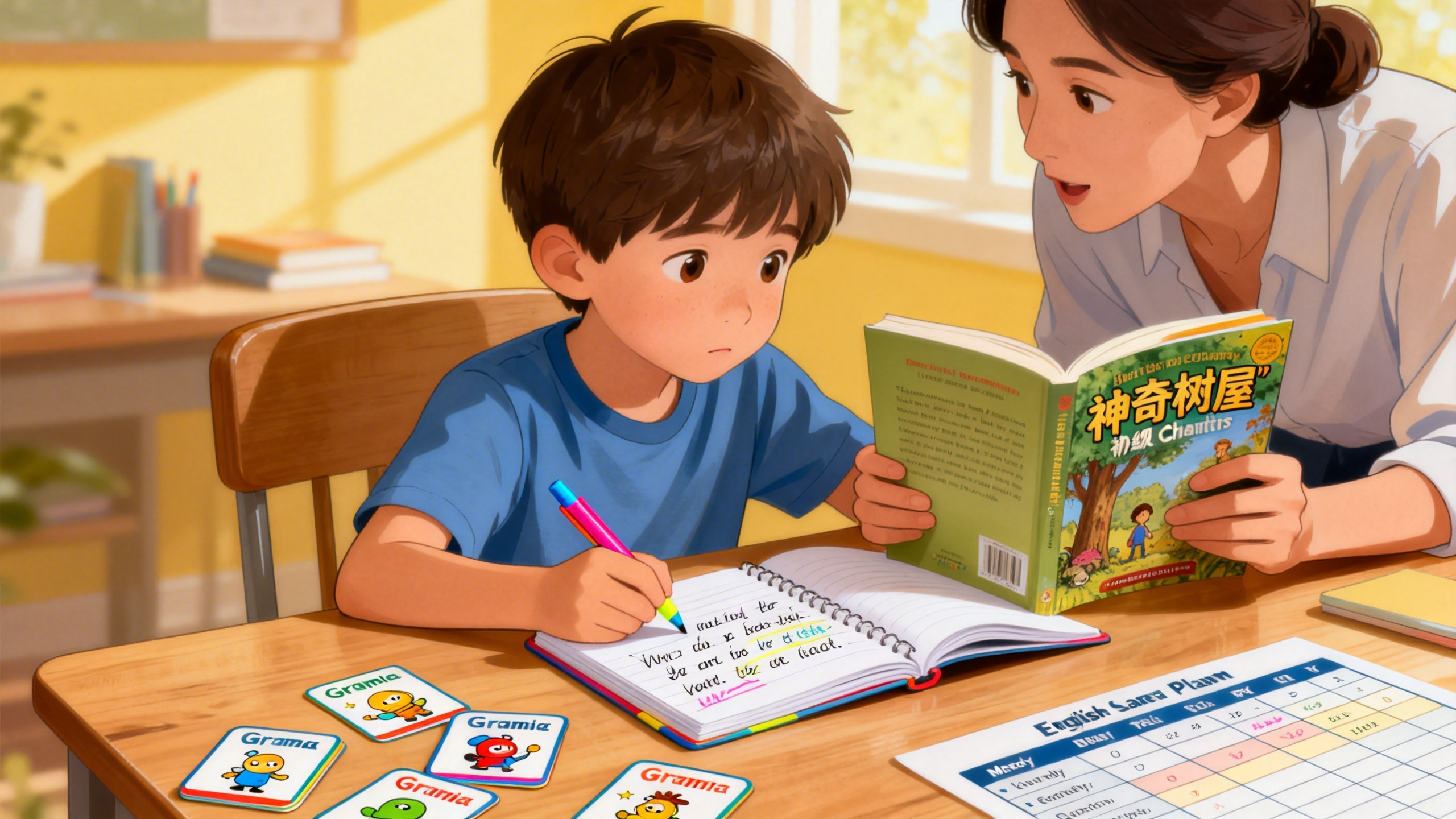 八岁学英语应该学哪方面能力