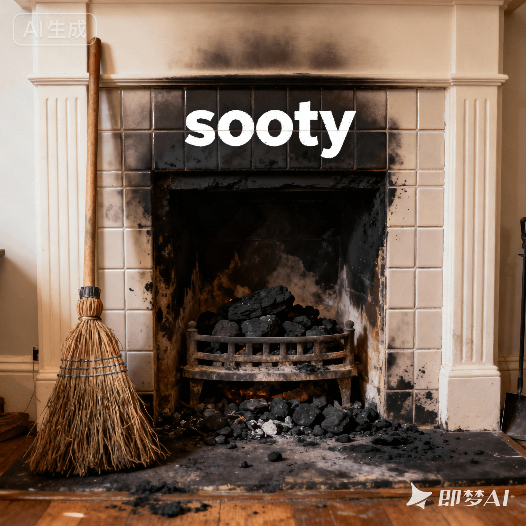 sooty是什么意思_sooty怎么读_音标ˈsʊtɪ