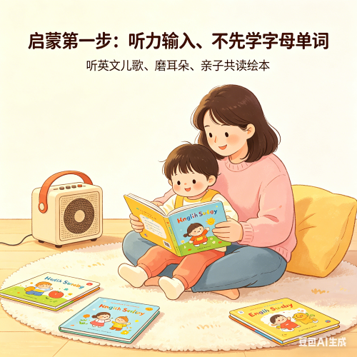 英语启蒙从学什么开始