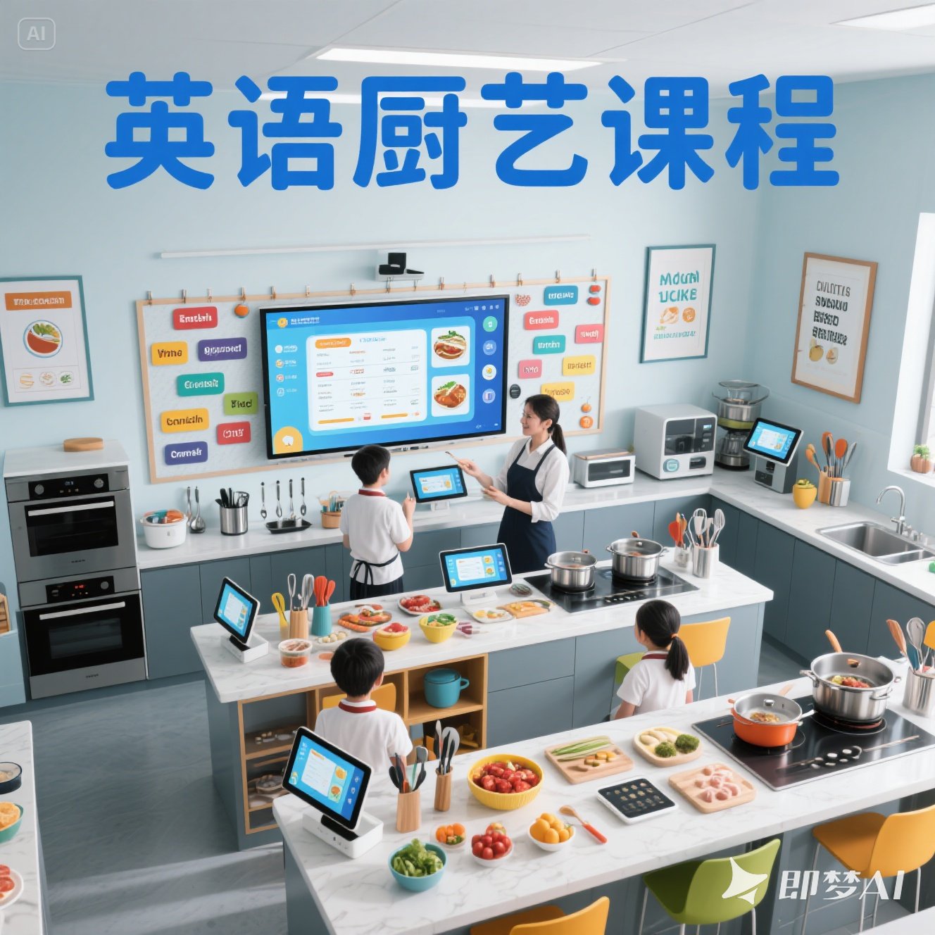 英语厨艺课程有哪些教学设备？