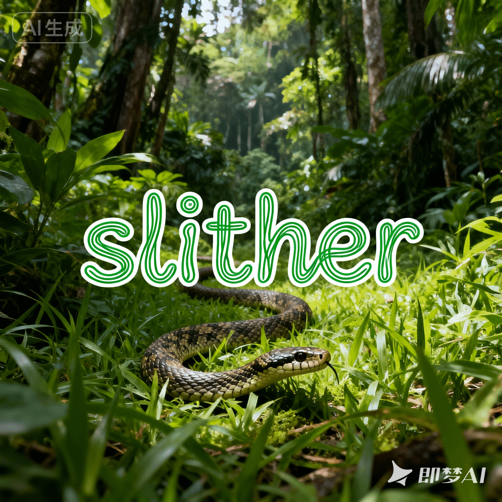 slither是什么意思_slither怎么读_音标'slɪðə(r)