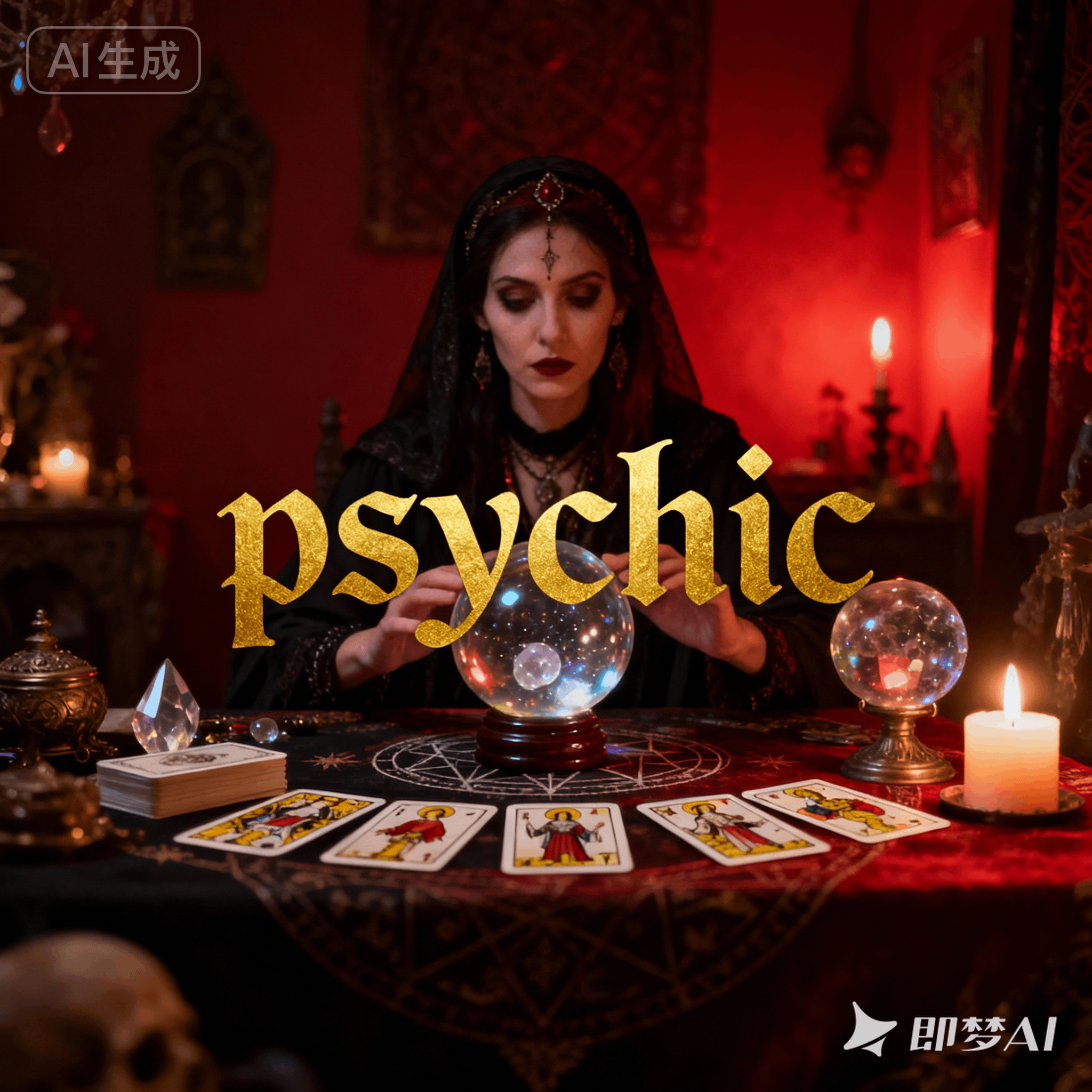 psychic是什么意思_psychic怎么读_音标ˈsaɪkɪk