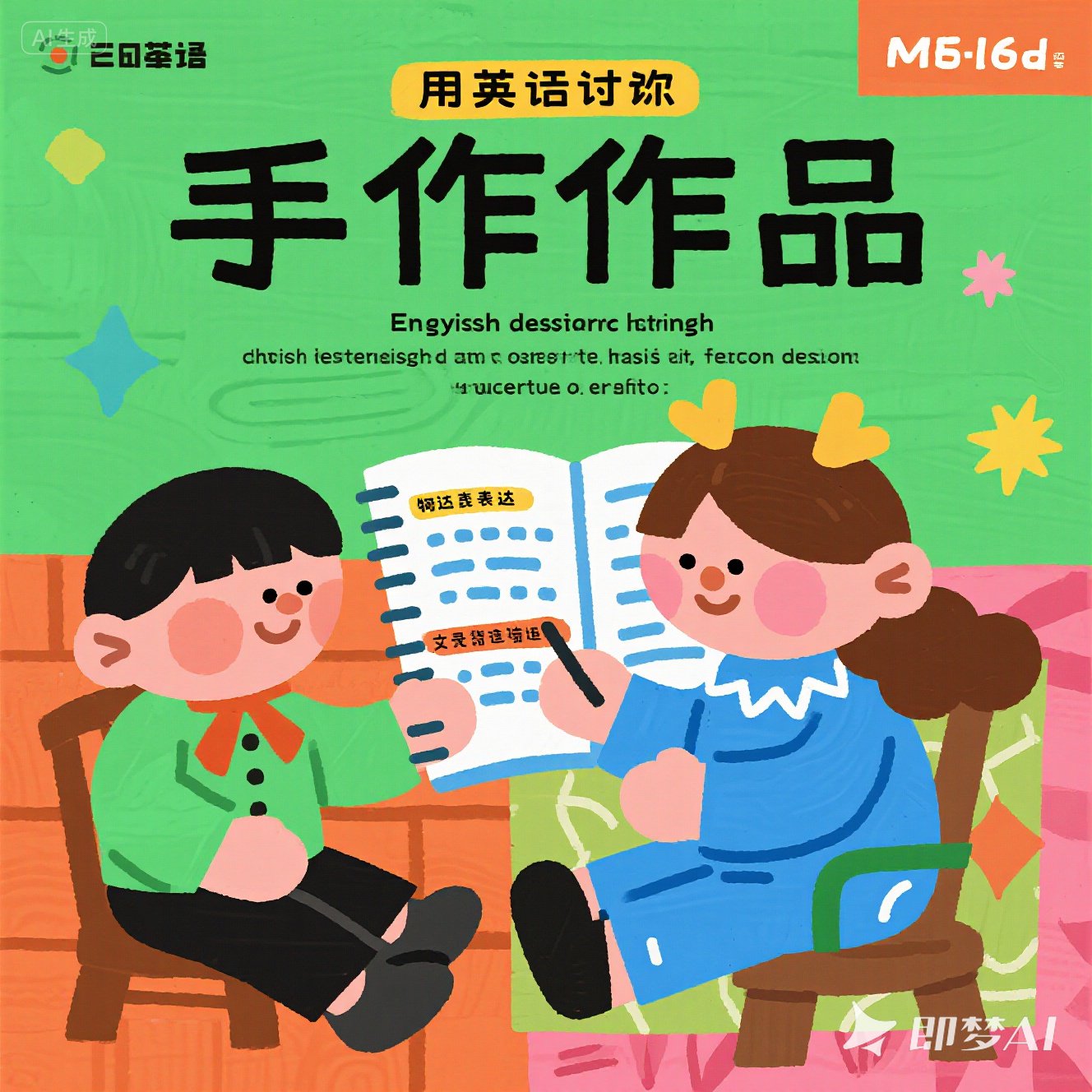 如何用英语描述你的手工作品？