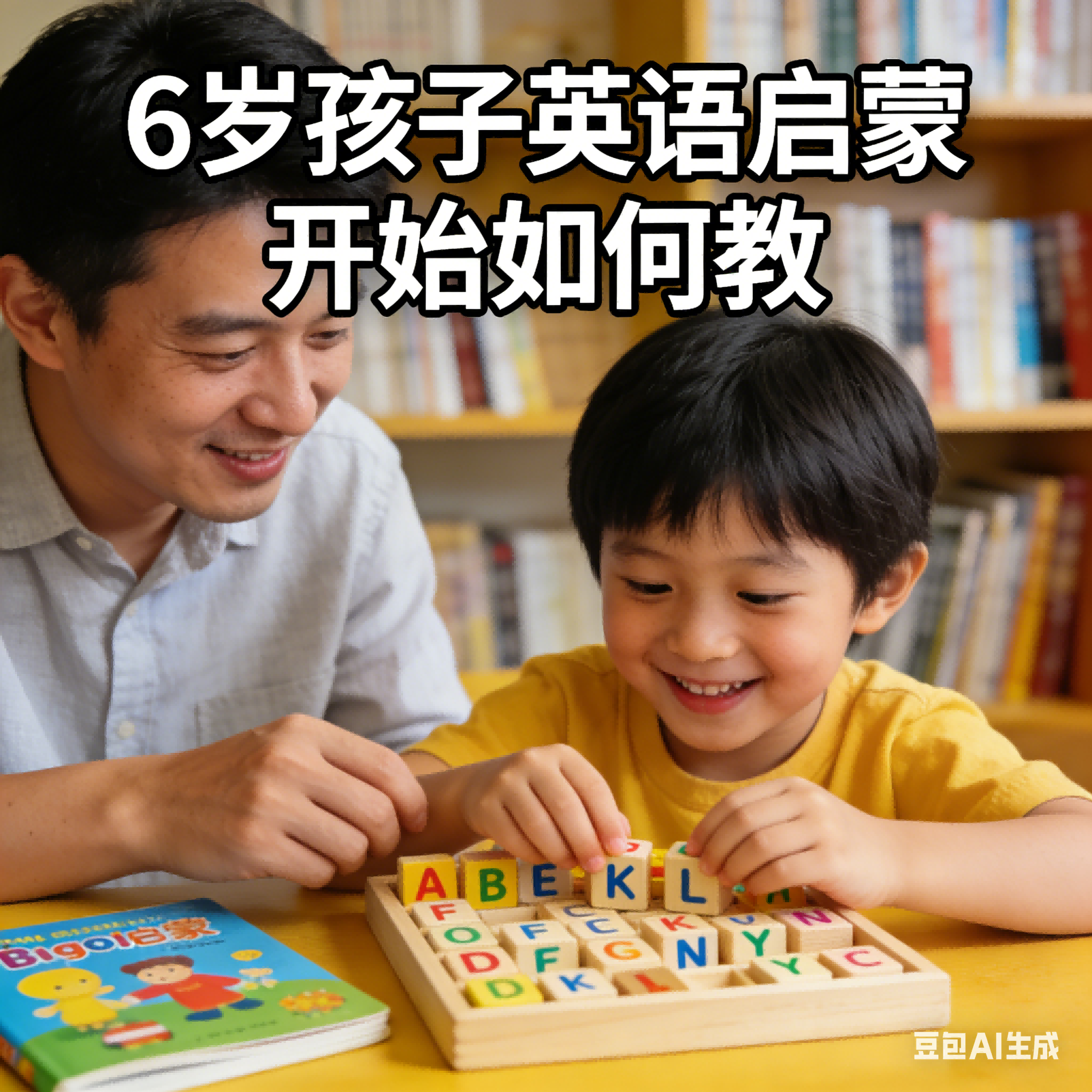 6岁孩子英语启蒙开始如何教