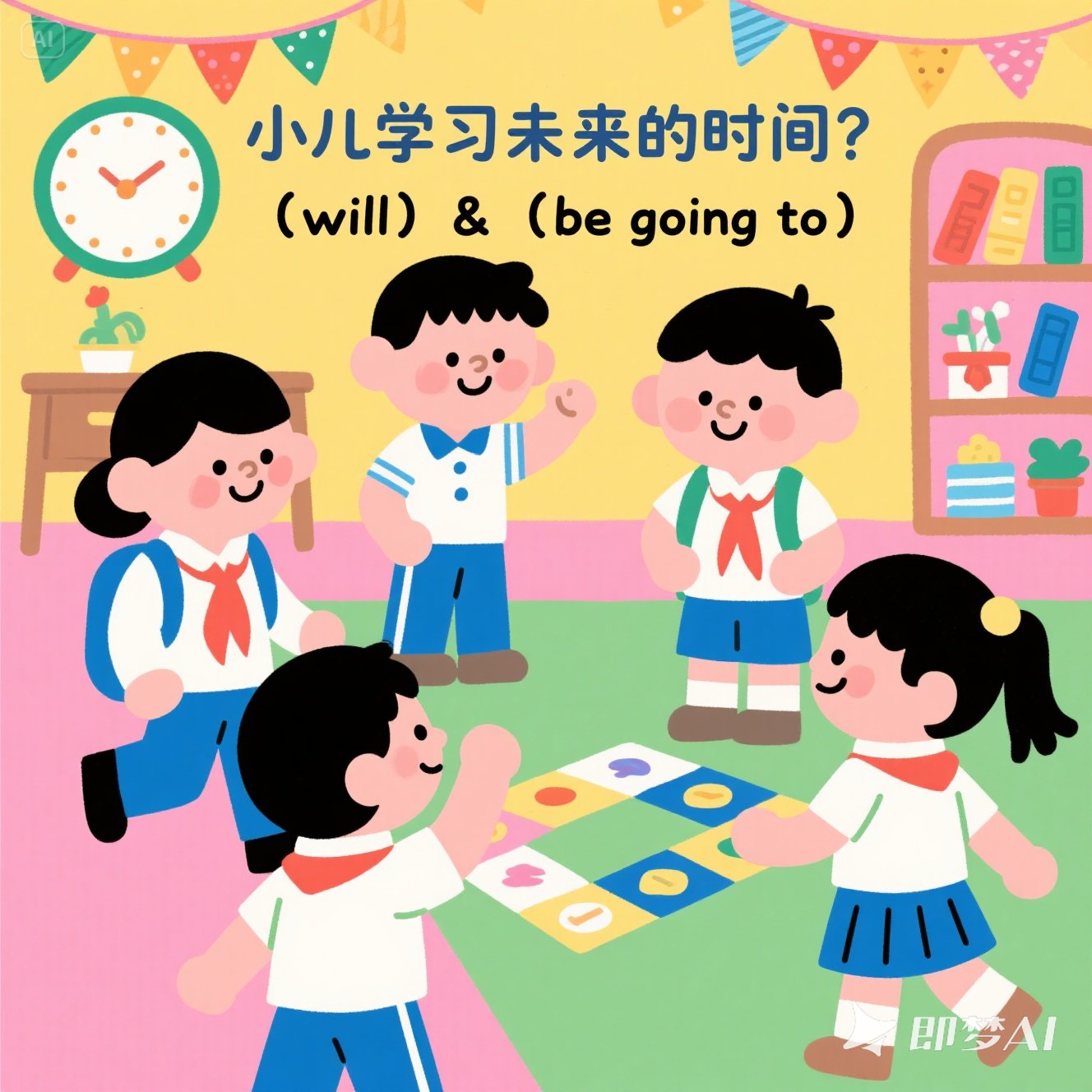 少儿英语语法：将来时的应用？