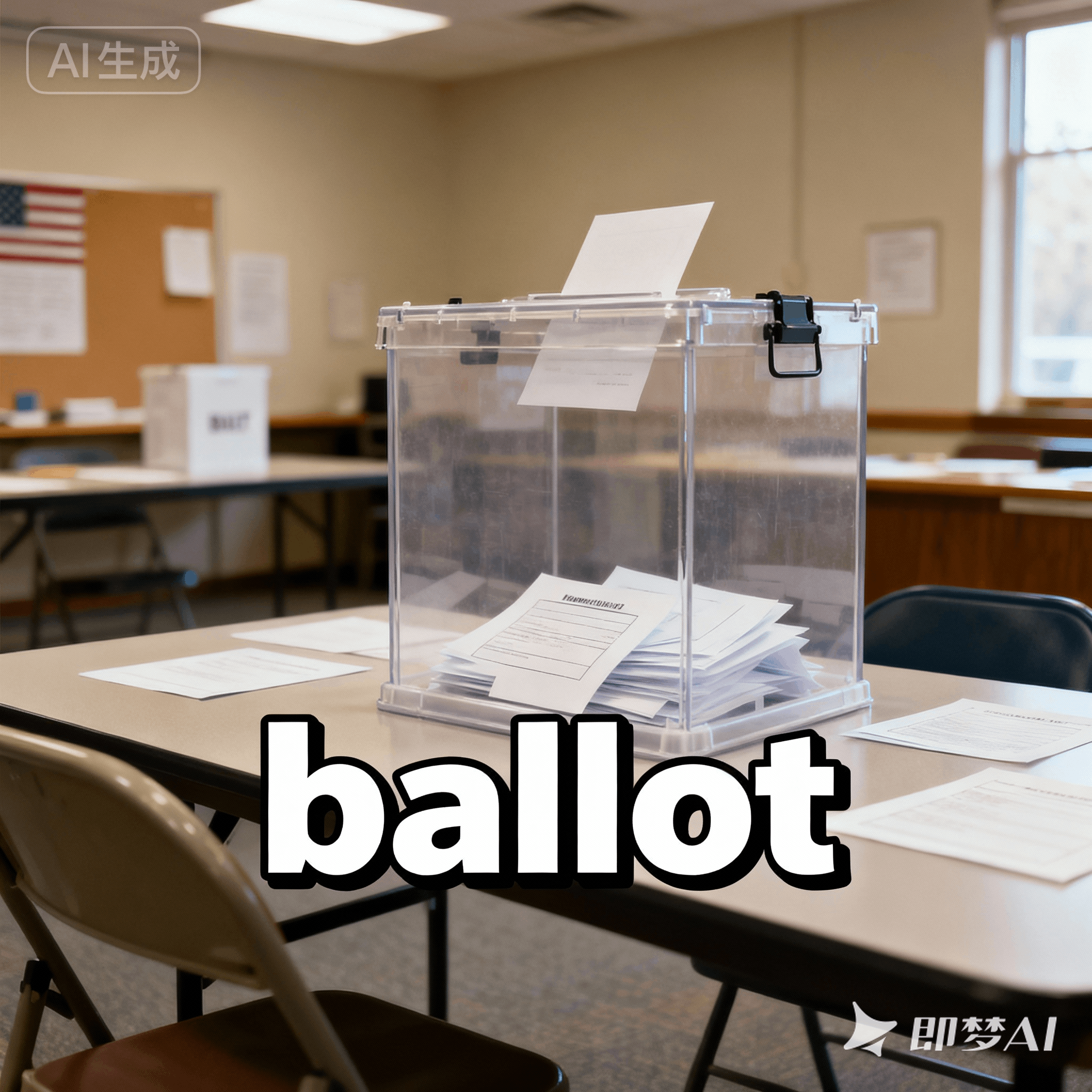 ballot是什么意思_ballot怎么读_音标'bælət