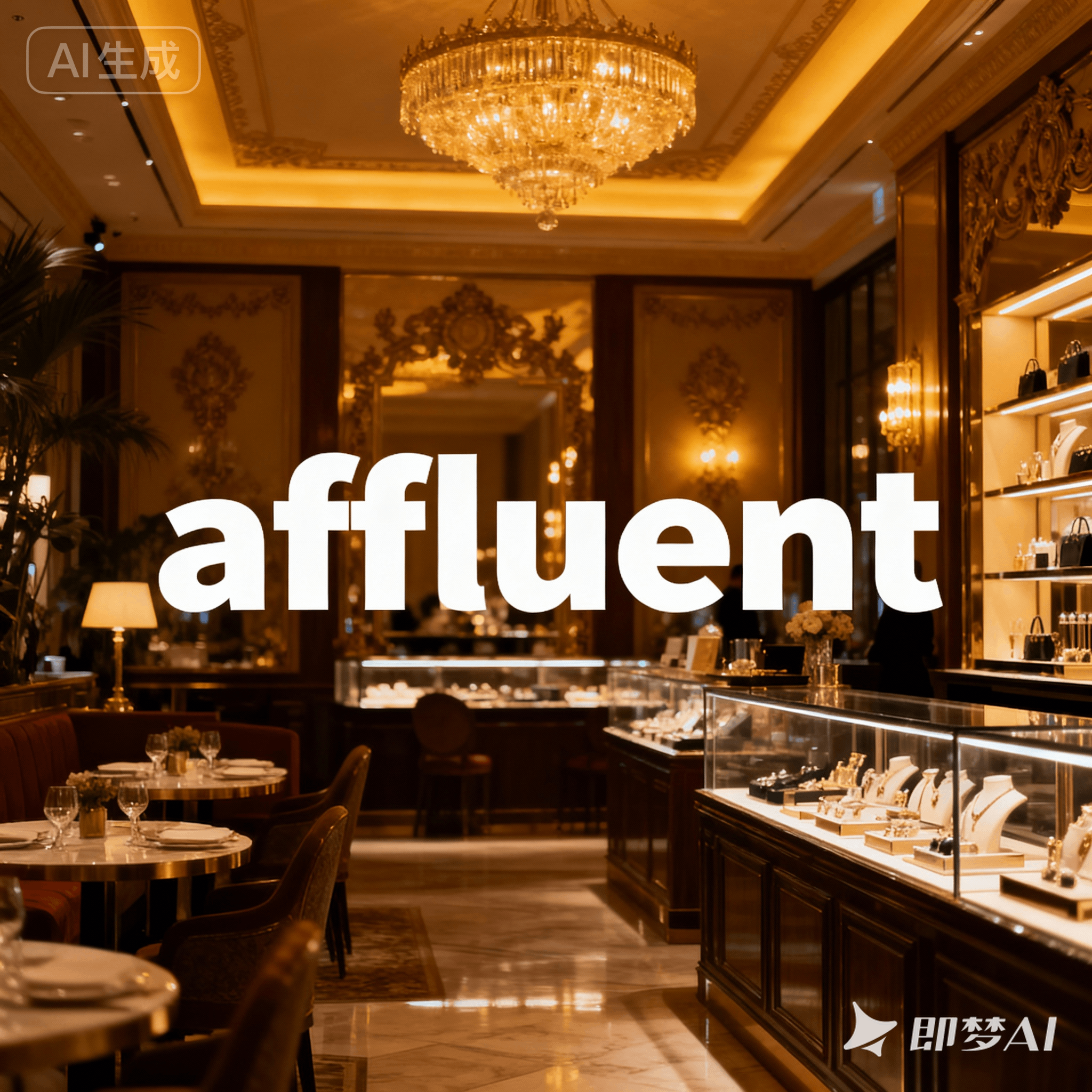 affluent是什么意思_affluent怎么读_音标ˈæfluənt