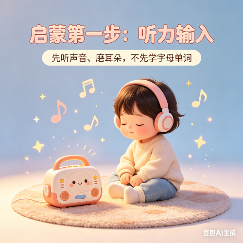 英语启蒙先学什么？