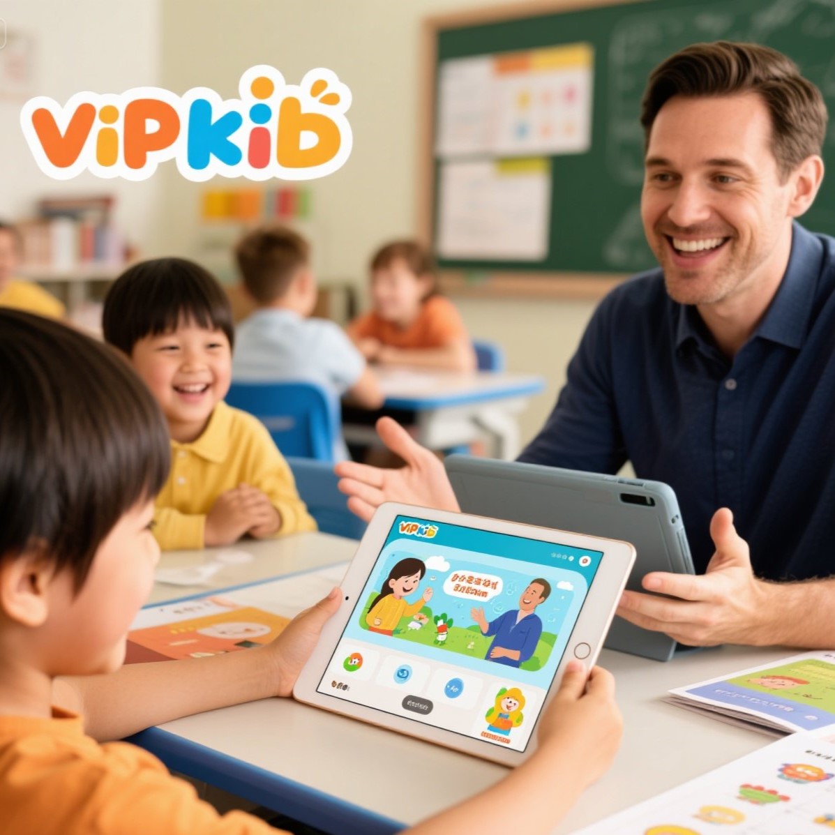 VIPKID 和 DaDa 英语在课程孩子学习？