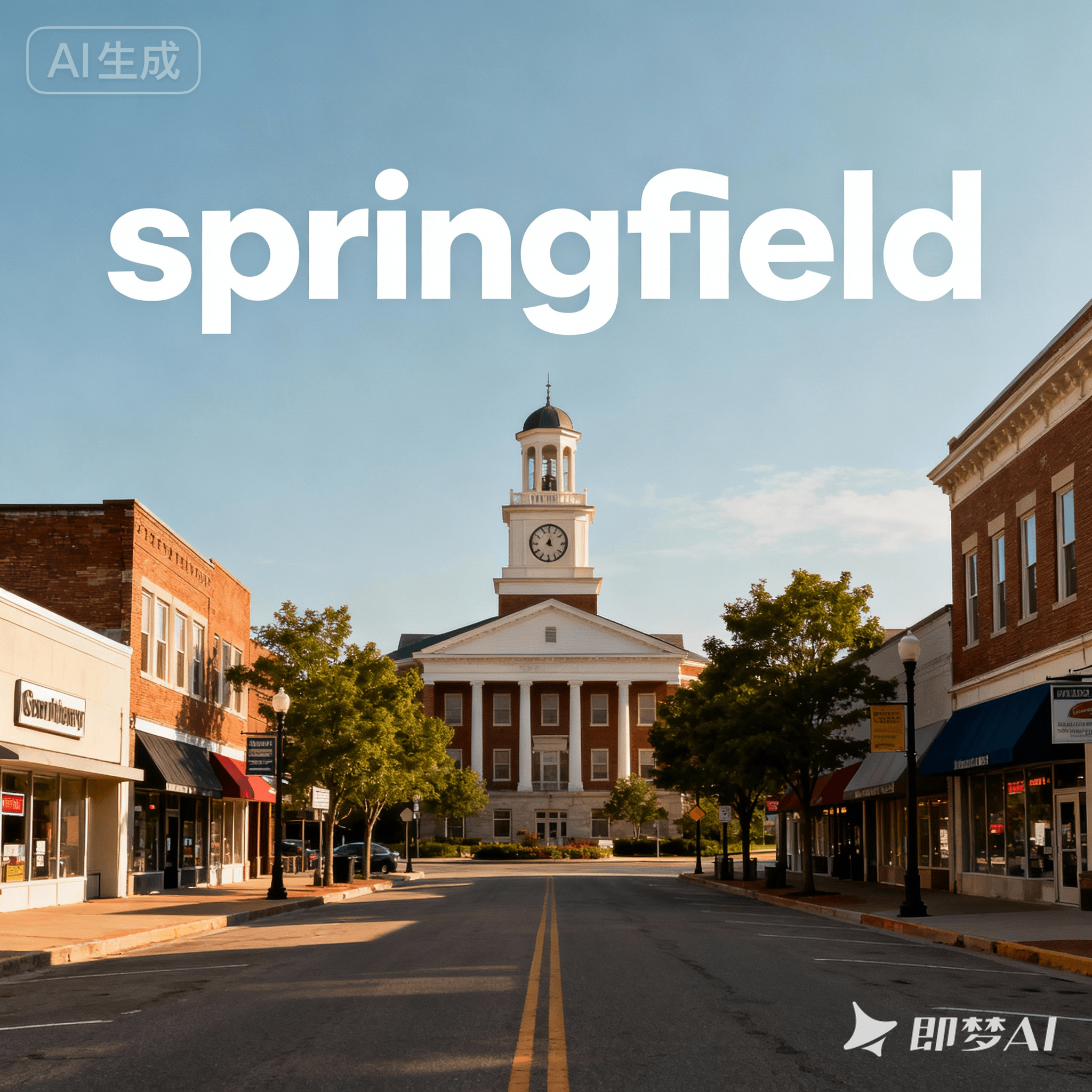 Springfield是什么意思_Springfield怎么读_音标'sprɪŋfi-ld