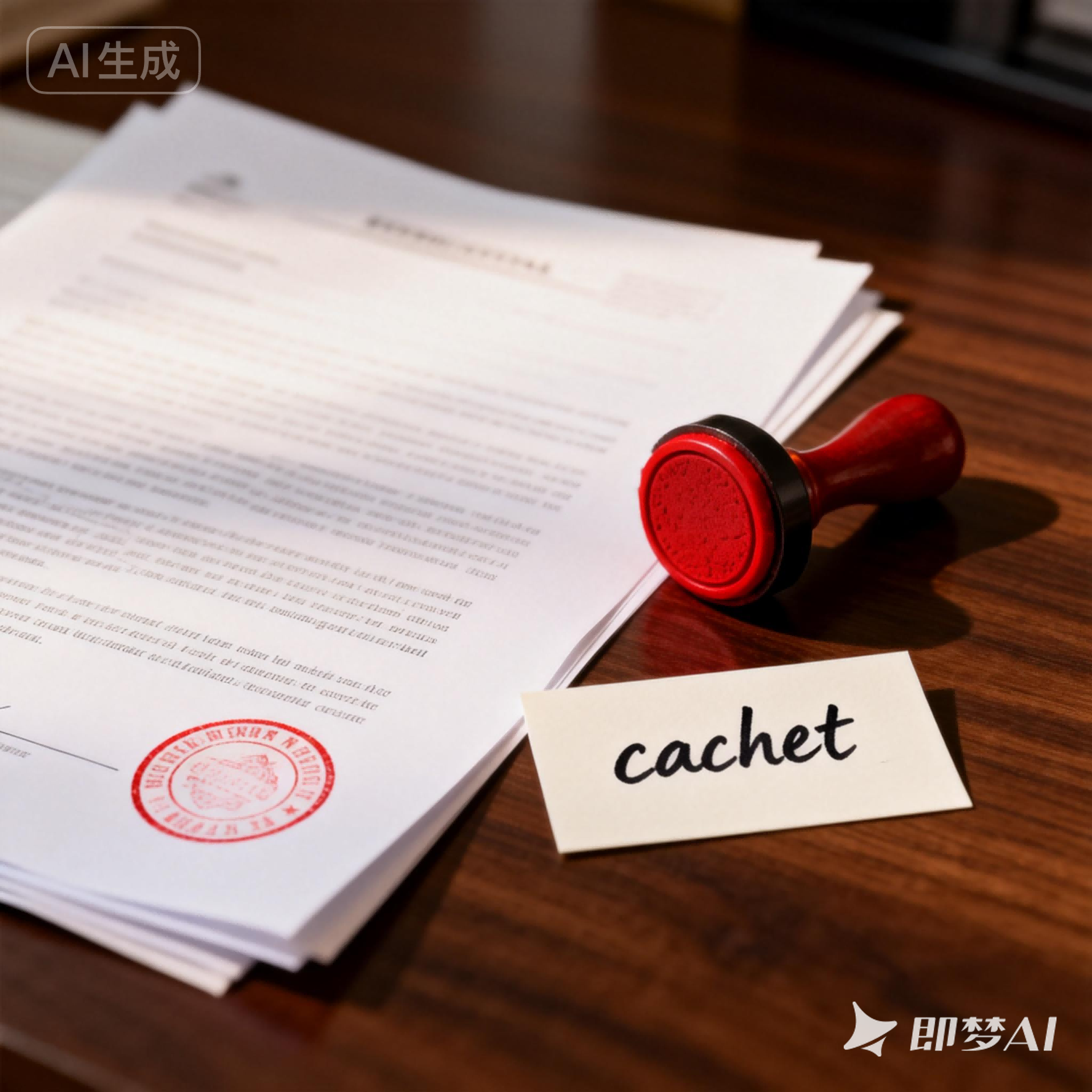 cachet是什么意思_cachet怎么读_音标ˈkæʃeɪ