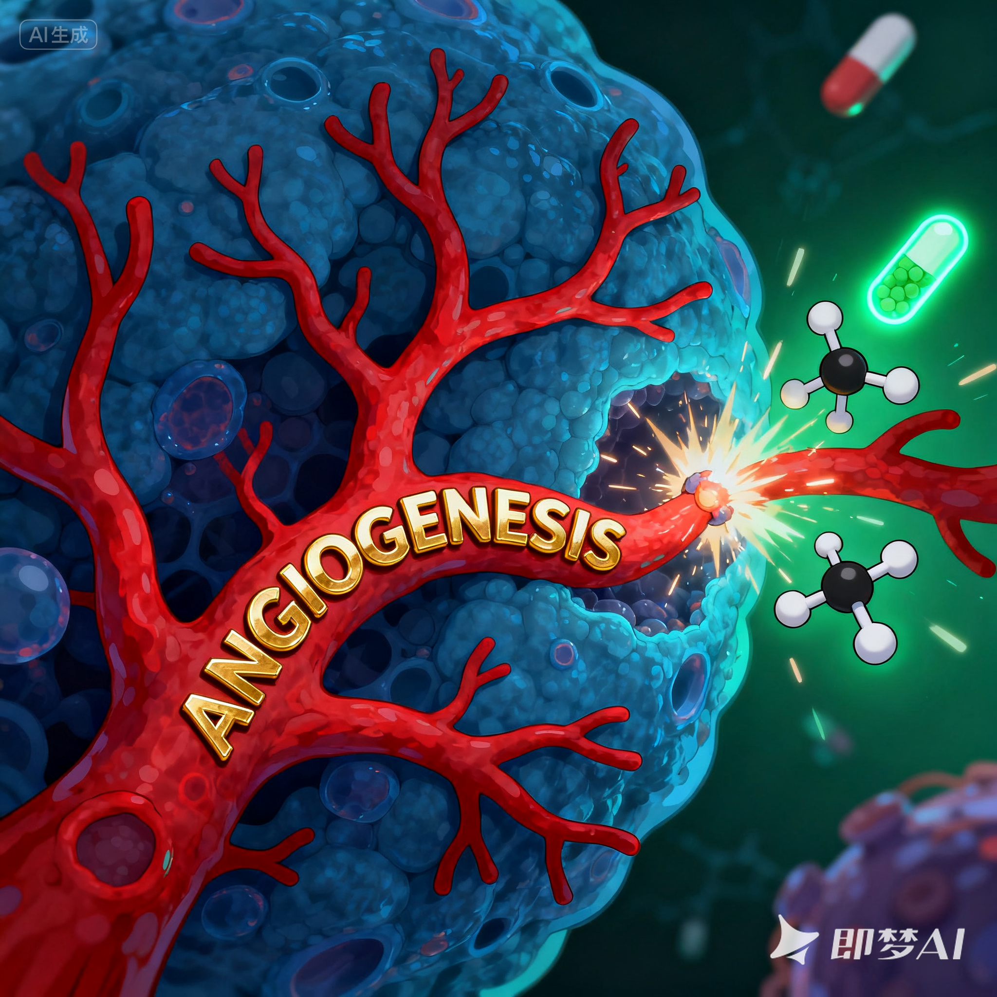 angiogenesis是什么意思_angiogenesis怎么读_音标ˌændʒɪəʊ'dʒenɪsɪs