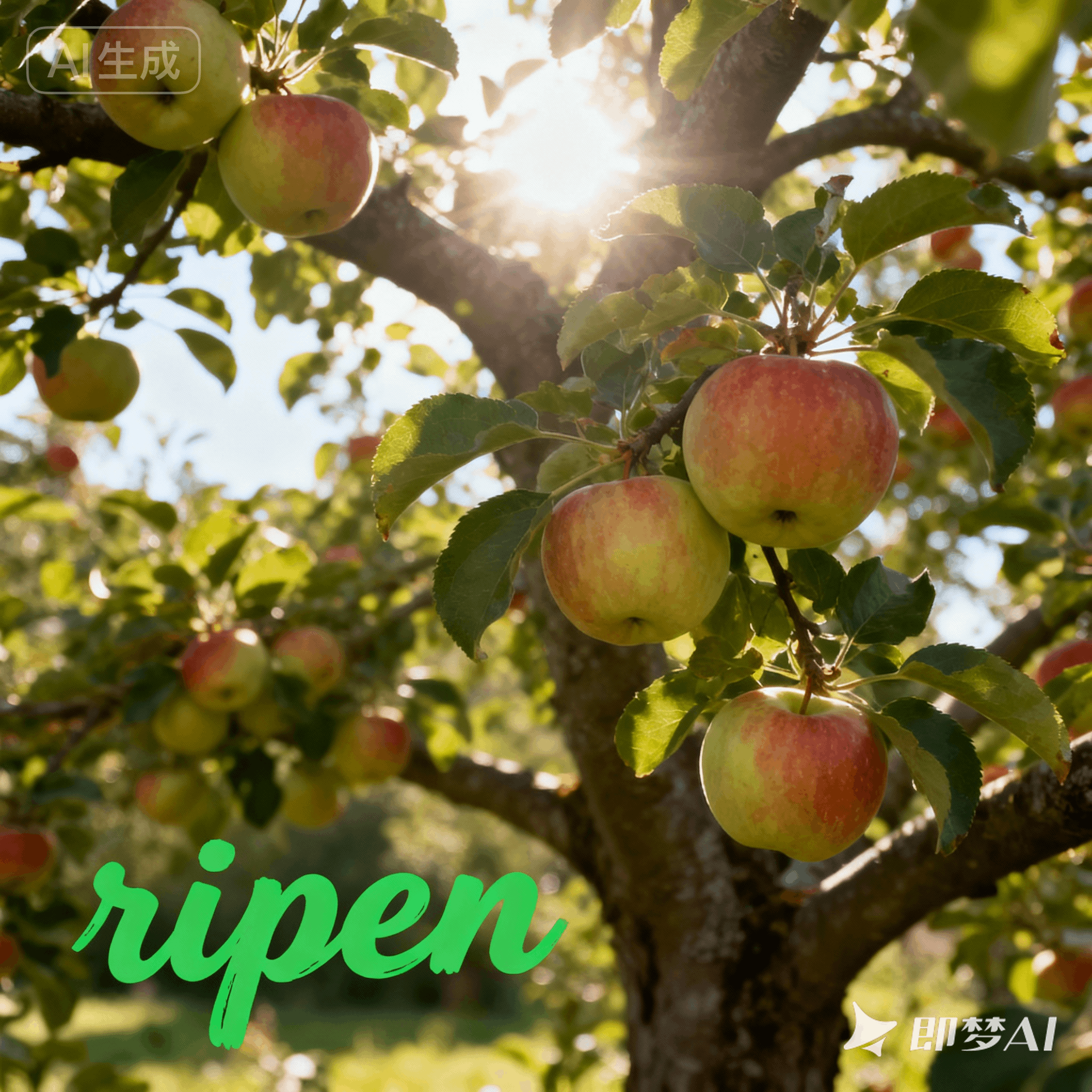 ripen是什么意思_ripen怎么读_音标'raɪpən