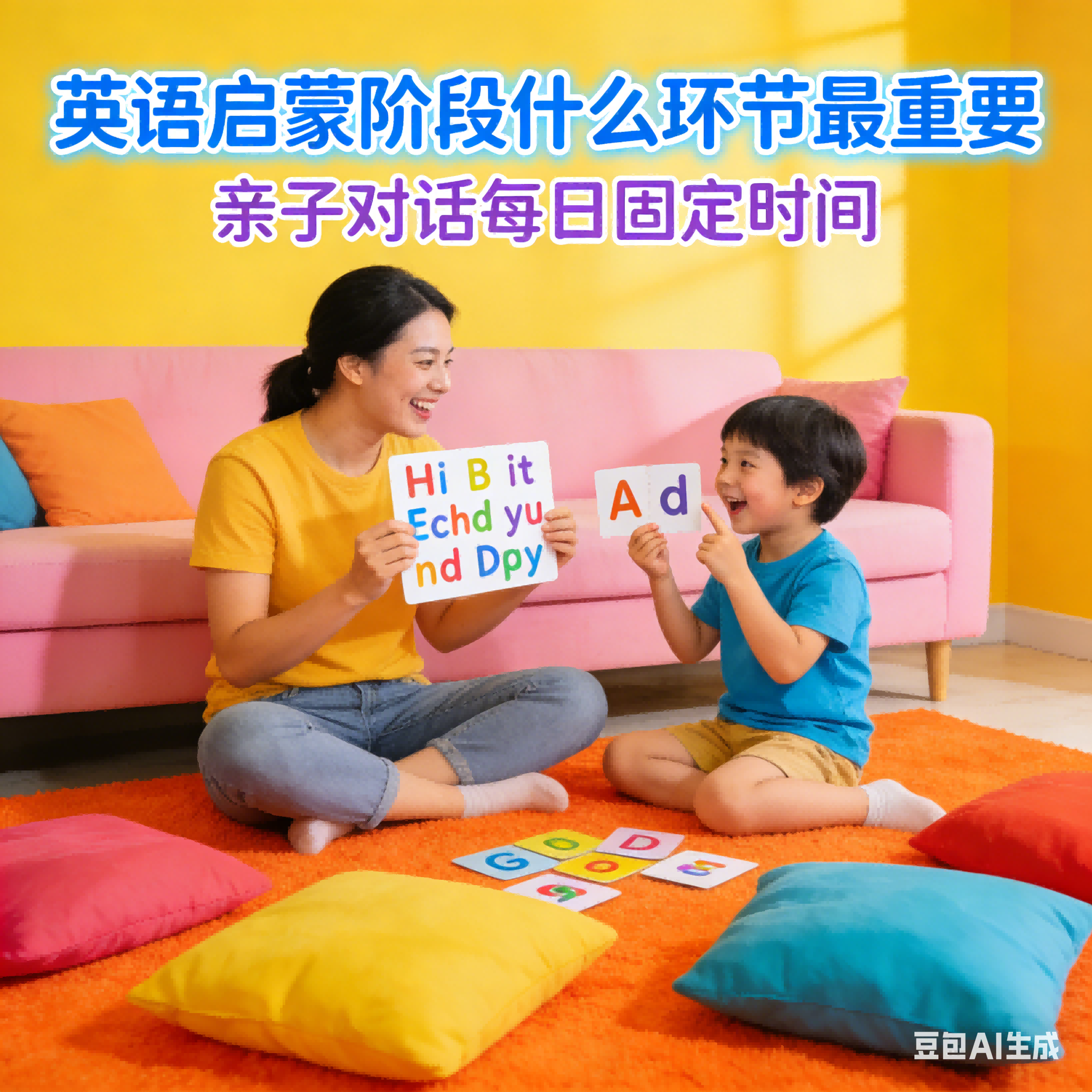 英语启蒙阶段什么环节最重要