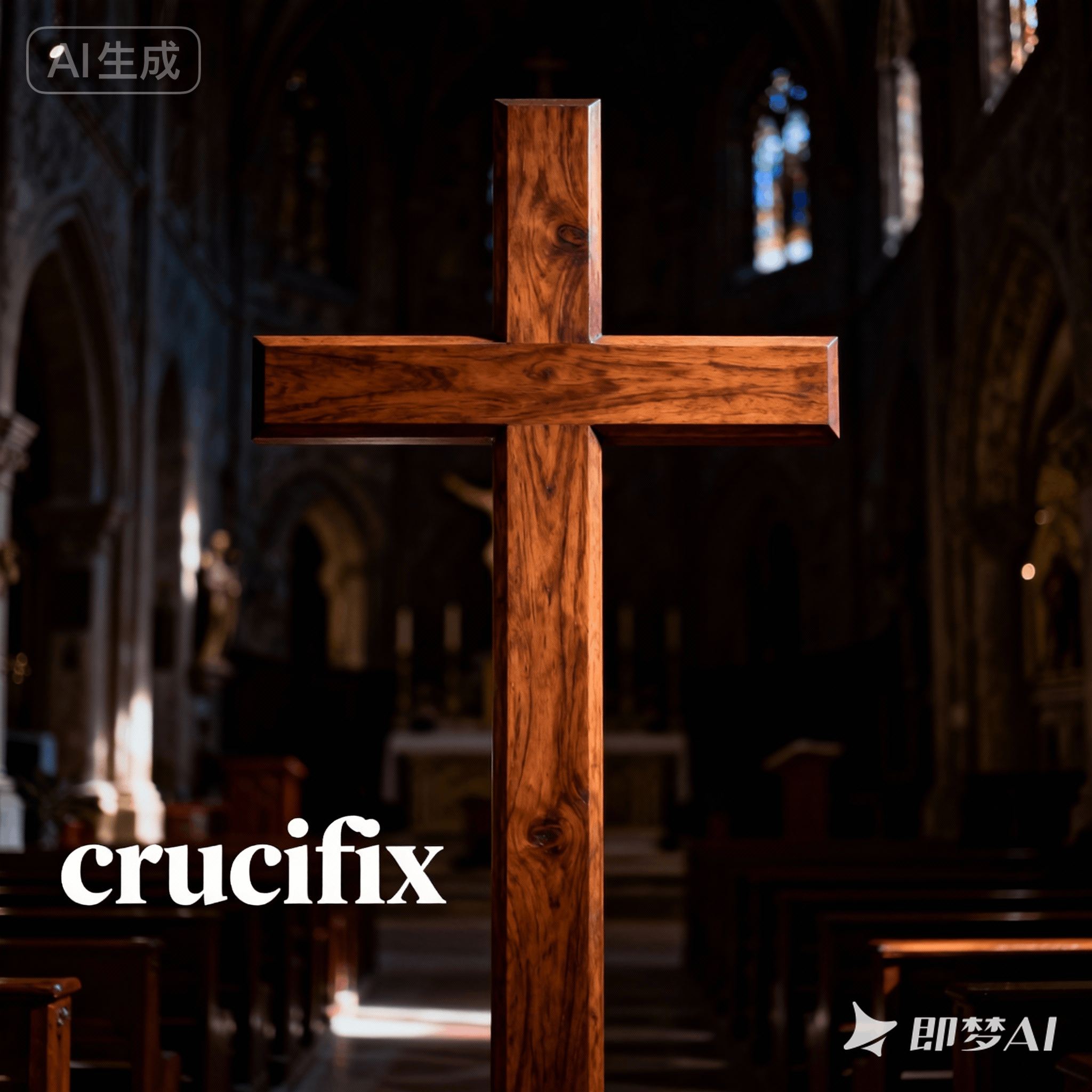 crucifix是什么意思_crucifix怎么读_音标ˈkru-səfɪks
