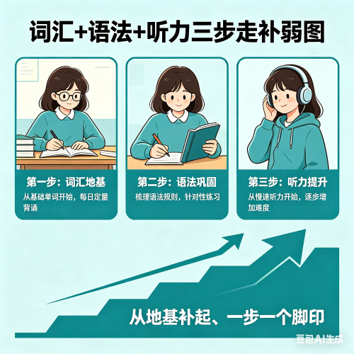 初一英语差从哪开始补