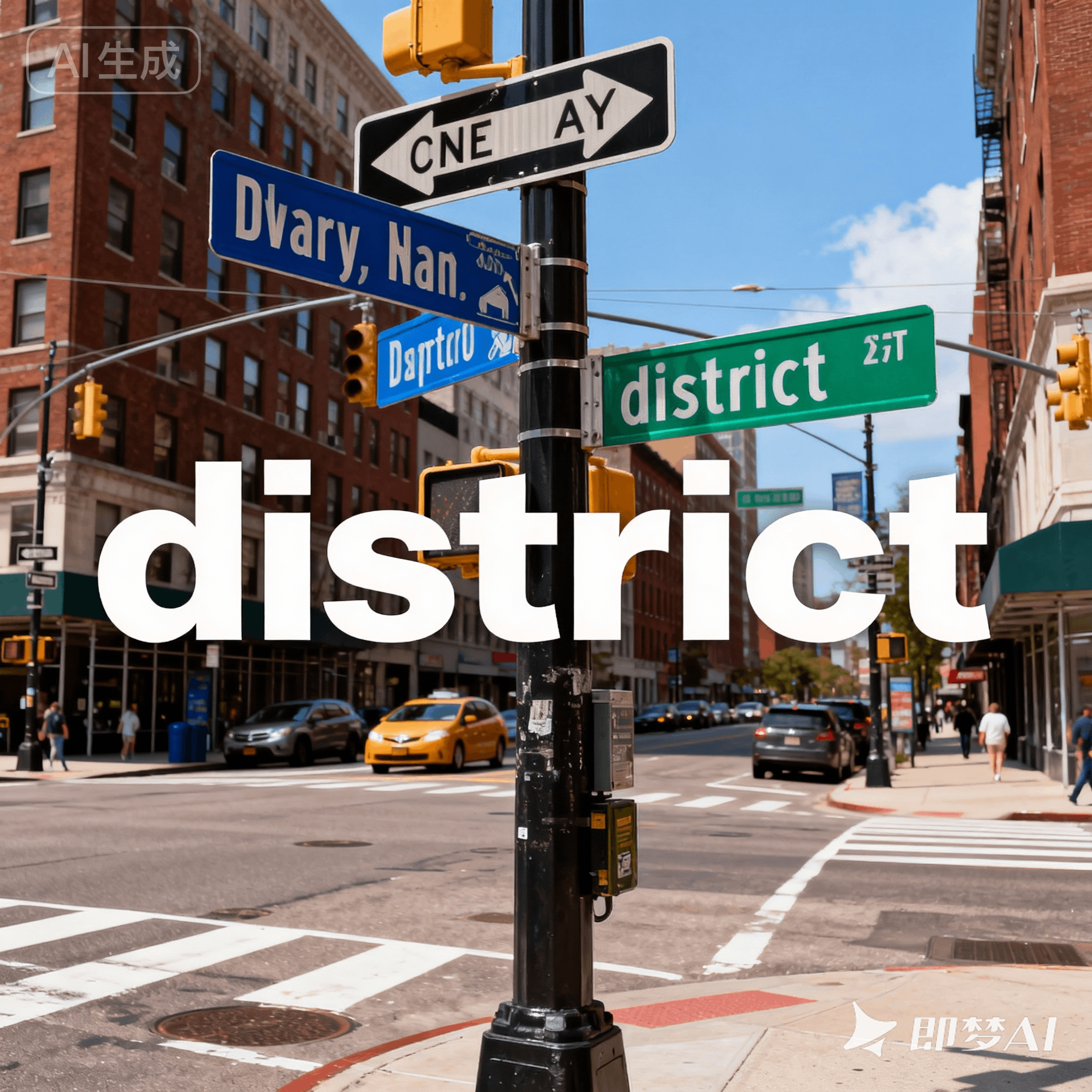 district是什么意思_district怎么读_音标'dɪstrɪkt