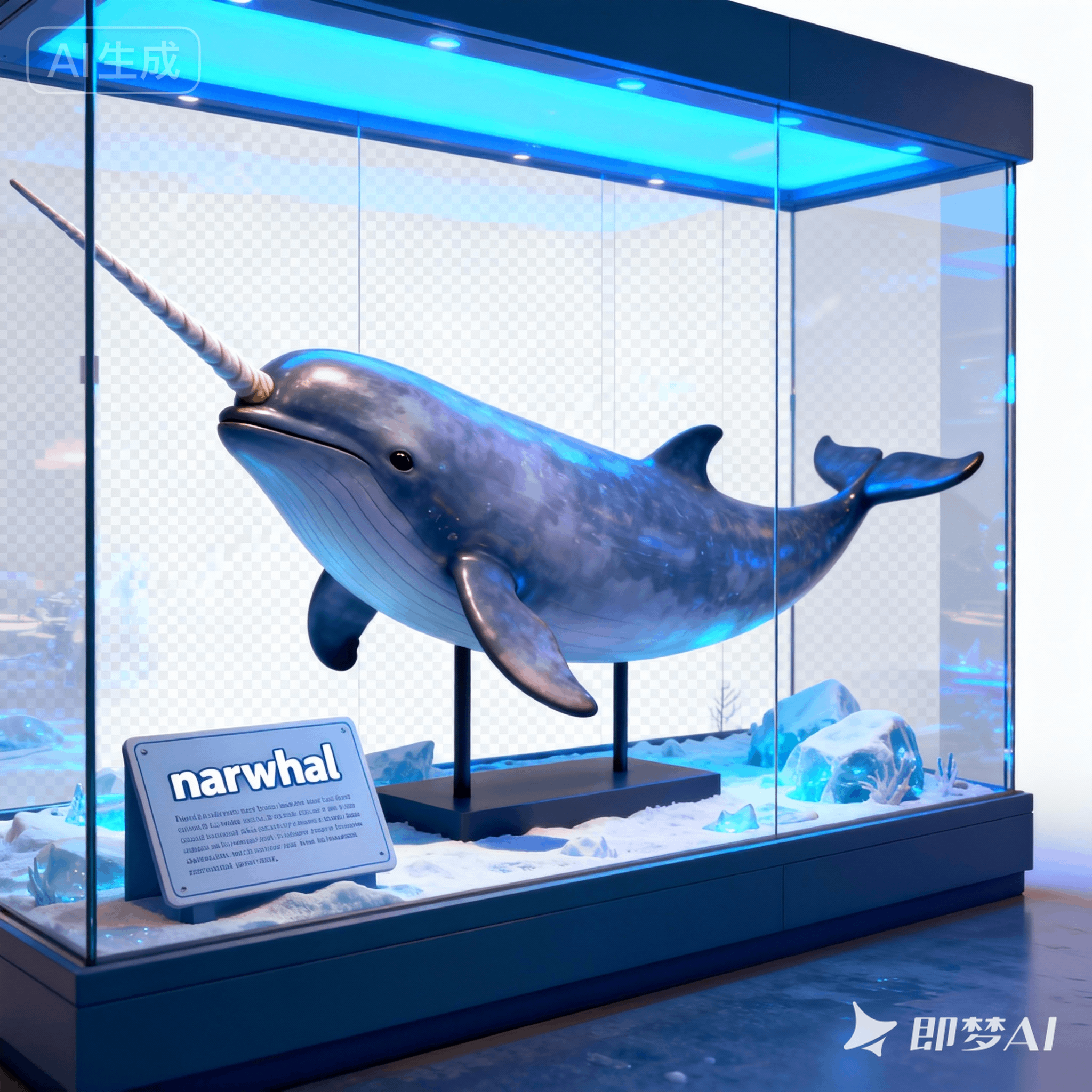 narwhal是什么意思_narwhal怎么读_音标ˈnɑ-wəl