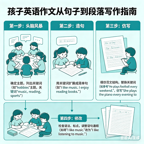 孩子怎么学好英语作文