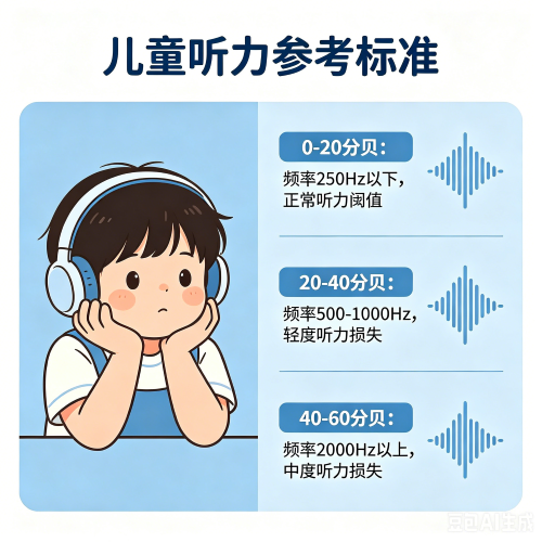 7岁听力标准是多少