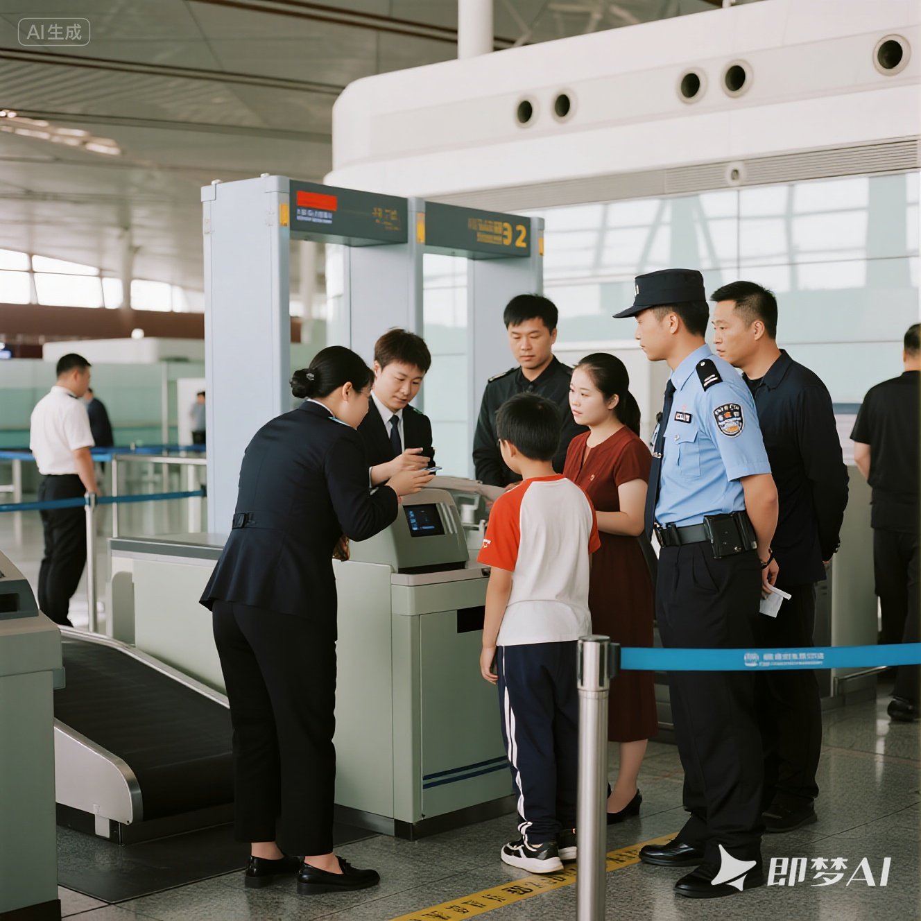 英语机场安检模拟：小组讨论？