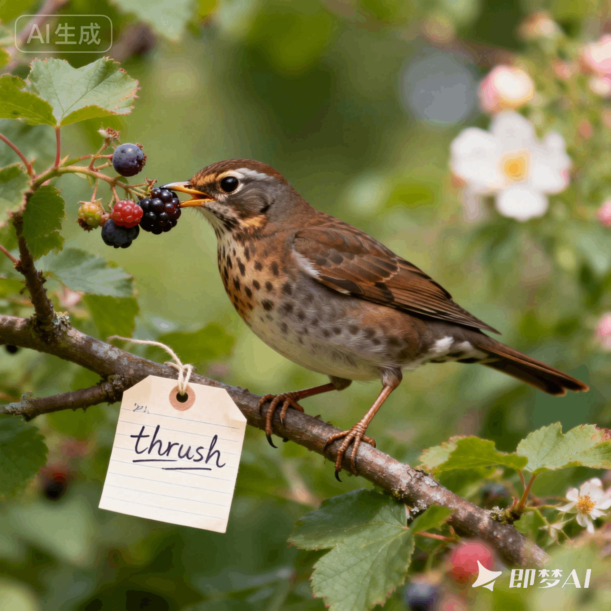 thrush是什么意思_thrush怎么读_音标θrʌʃ