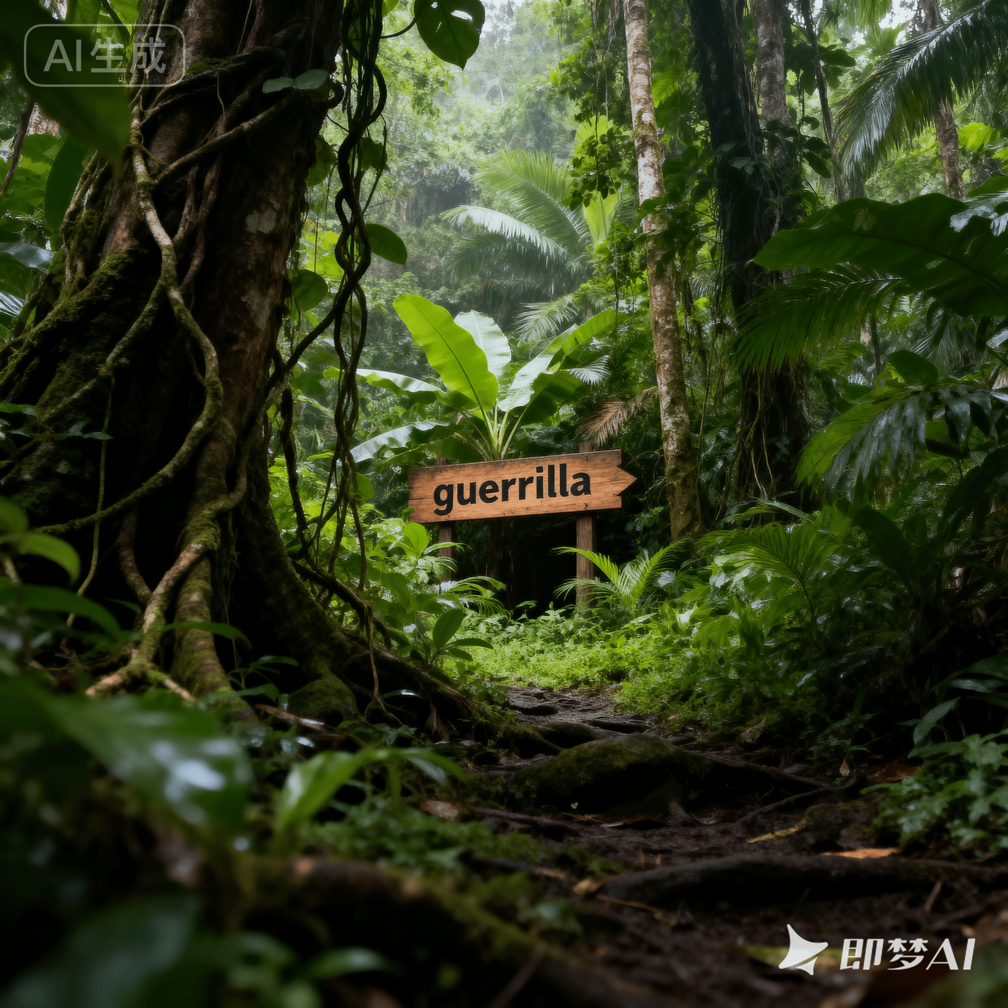 guerrilla是什么意思_guerrilla怎么读_音标gəˈrɪlə