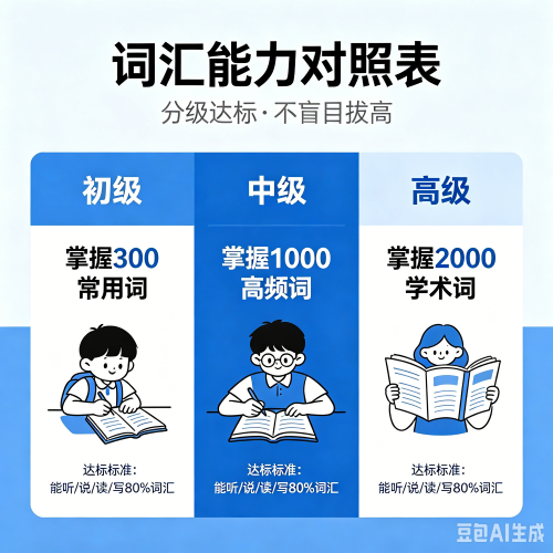 小学生英语等级划分