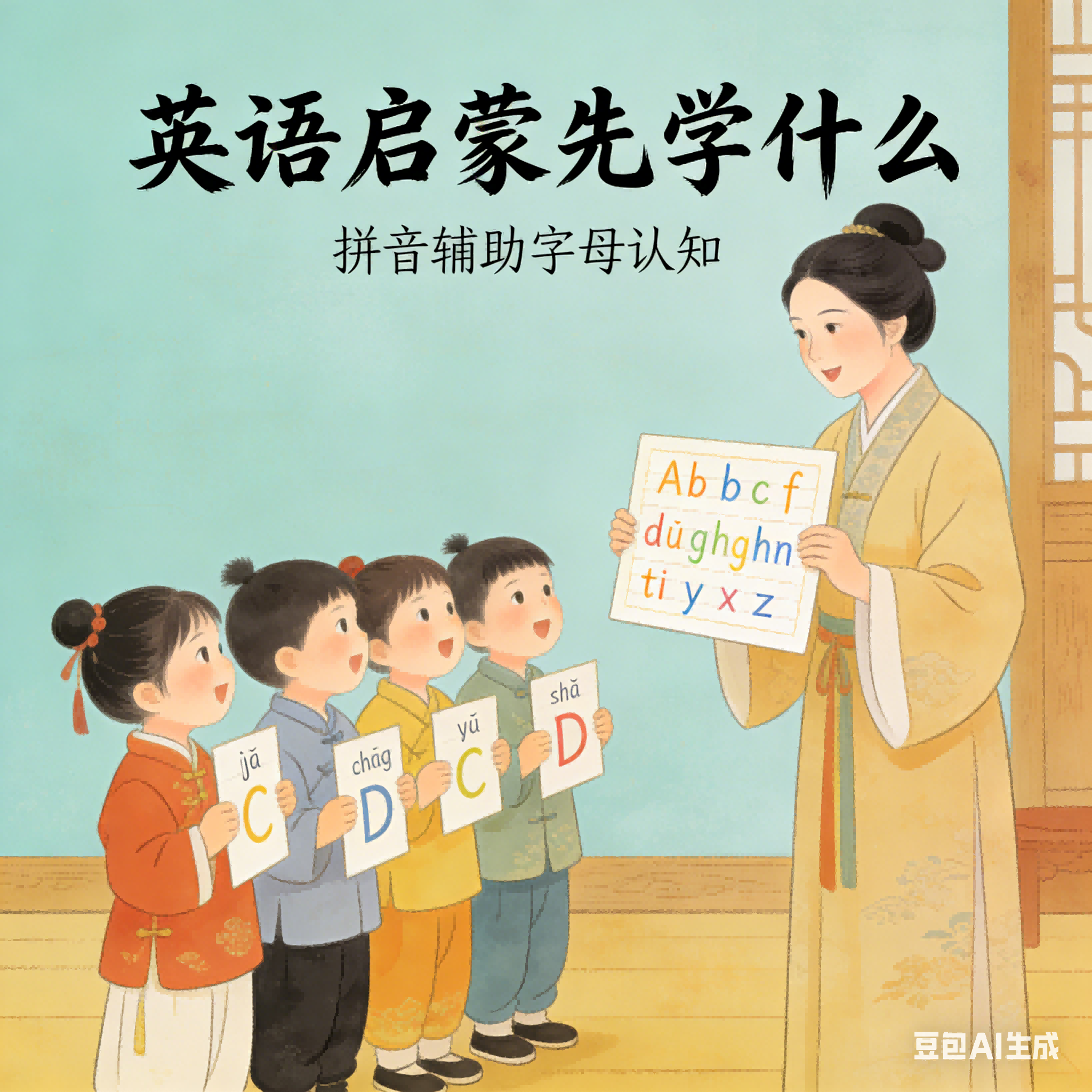 英语启蒙先学什么