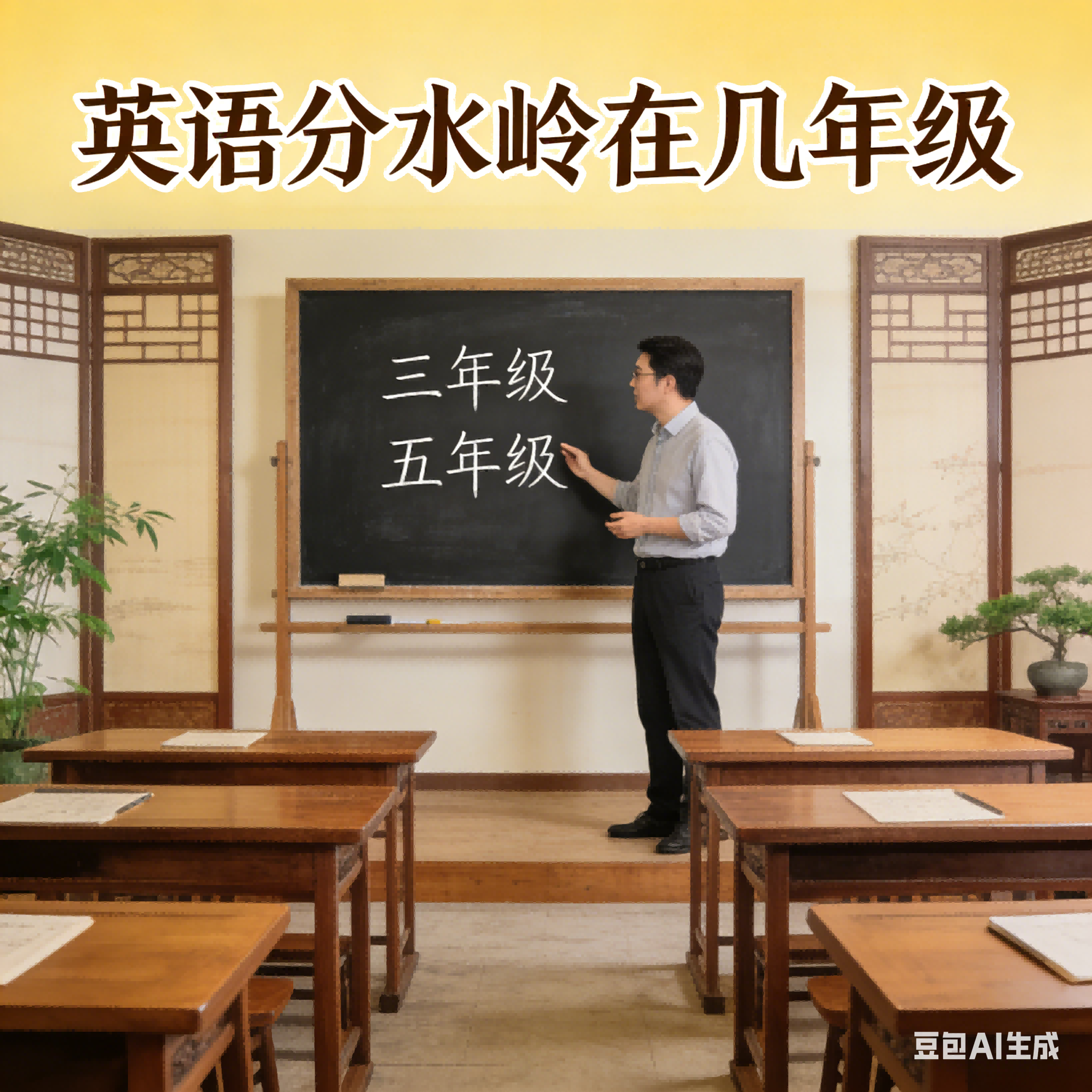 英语分水岭在几年级