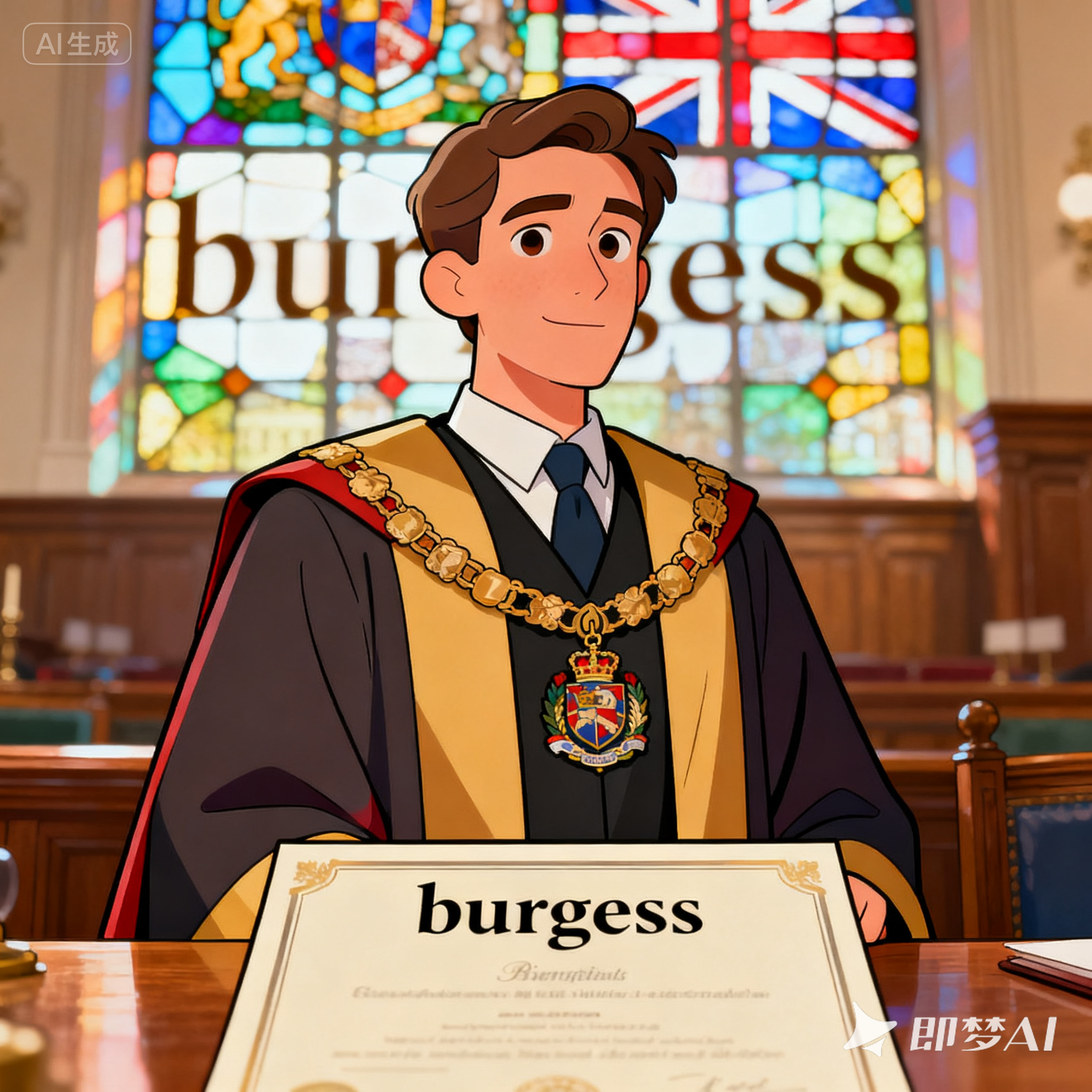 burgess是什么意思_burgess怎么读_音标'bɜ-dʒɪs
